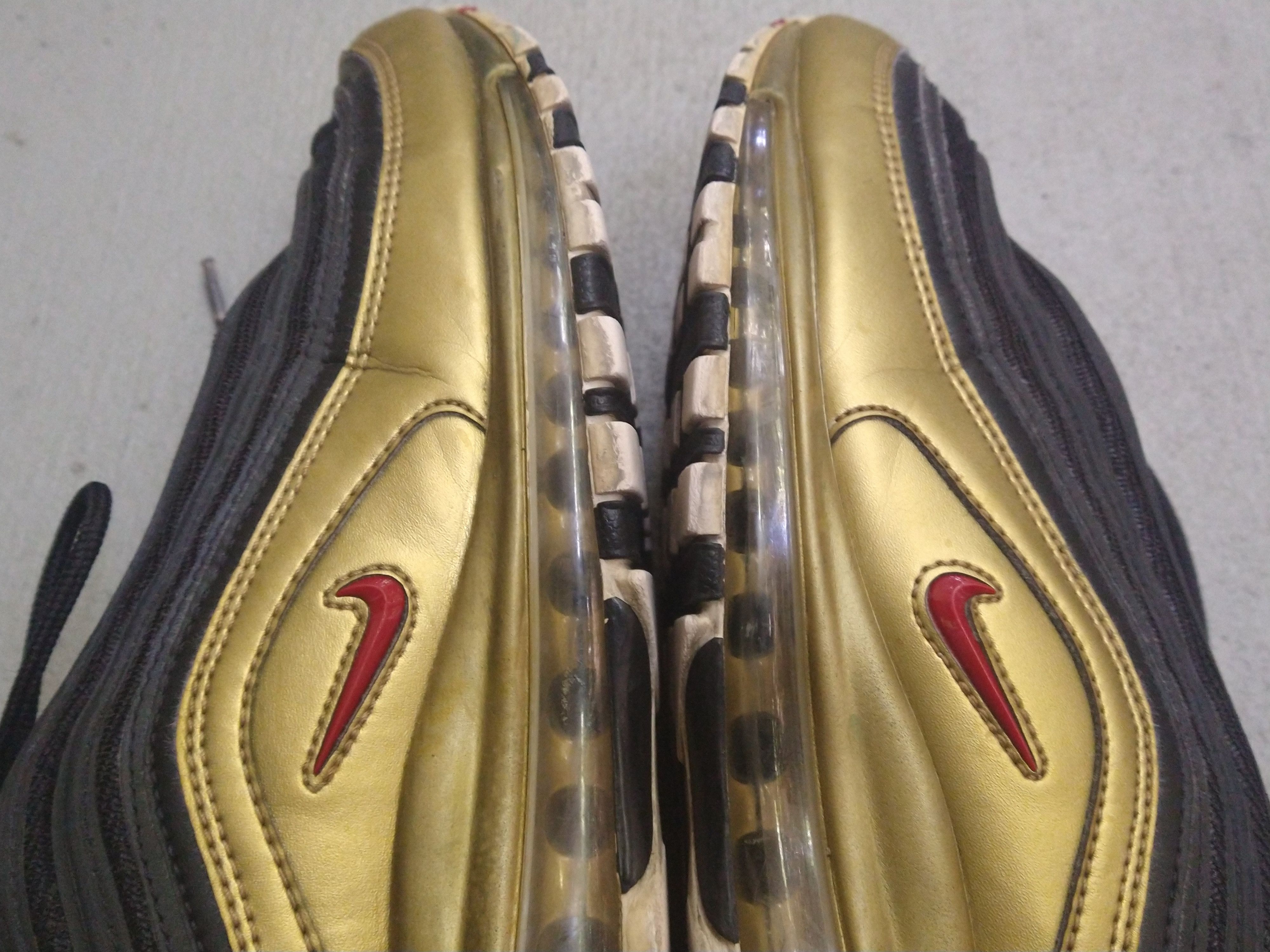 Nike Nike Air Max 97 QS Metallic Gold Size 11.5 AT5458-002 Size US 11.5 / EU 44-45 - 10 Thumbnail