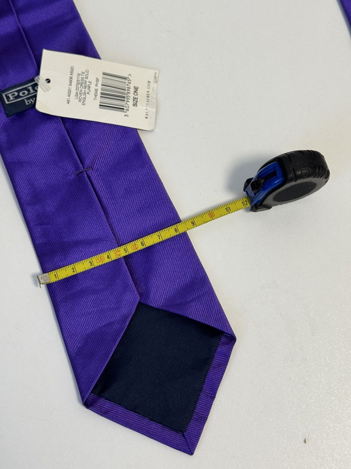 Polo Ralph Lauren Polo Ralph Lauren Tie Purple Luxury Size ONE SIZE - 8 Thumbnail