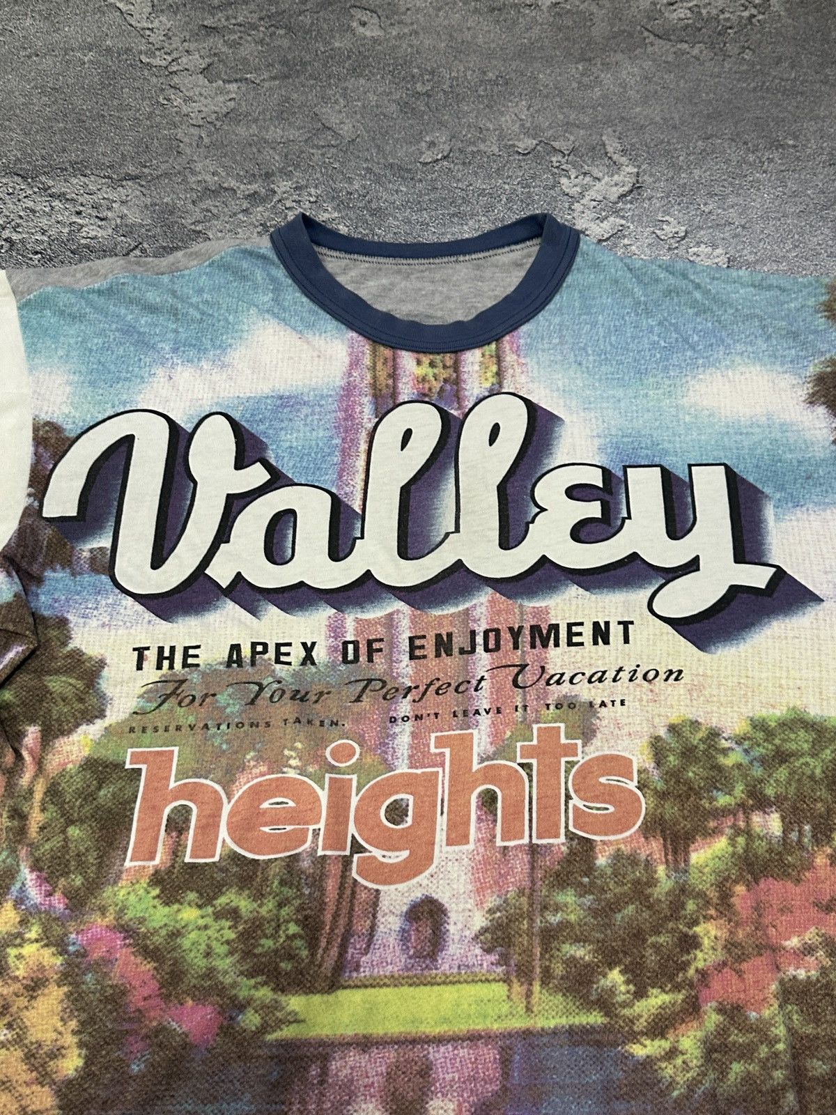Diesel Vintage Diesel Valley Heights Graphic T-Shirt L Y2K Cyber Size US L / EU 52-54 / 3 - 5 Thumbnail