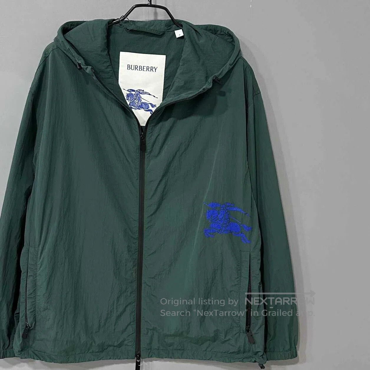 Burberry Burberry Logo Hooded Zipper Jacket. Size US M / EU 48-50 / 2 - 2 Thumbnail