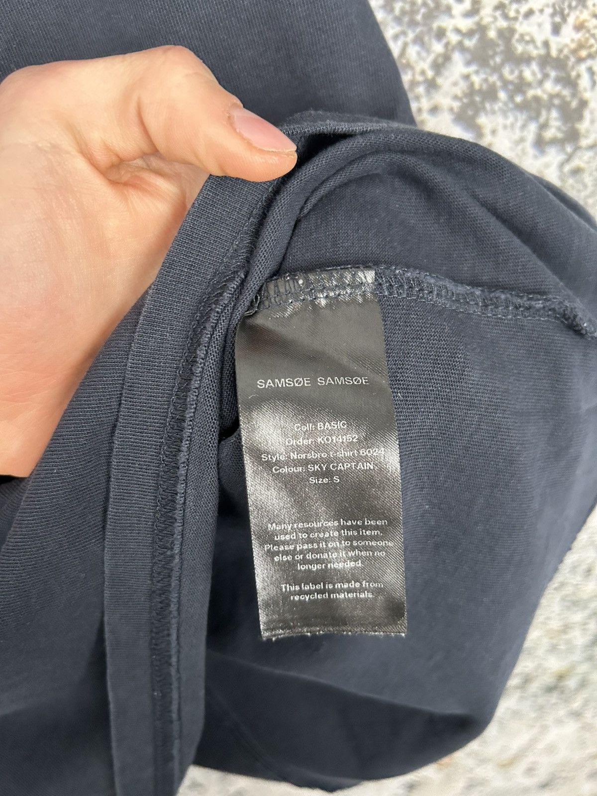 Designer × Samsoe Samsoe Samsoe Samsoe Scandinavian Basic Minimalist Premium Tee Size US S / EU 44-46 / 1 - 5 Thumbnail