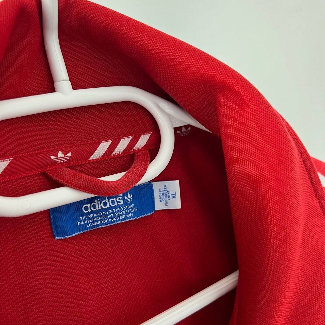 Vintage Adidas Originals Vintage Striped Zip Sweatshirt Size US XL / EU 56 / 4 - 4 Thumbnail