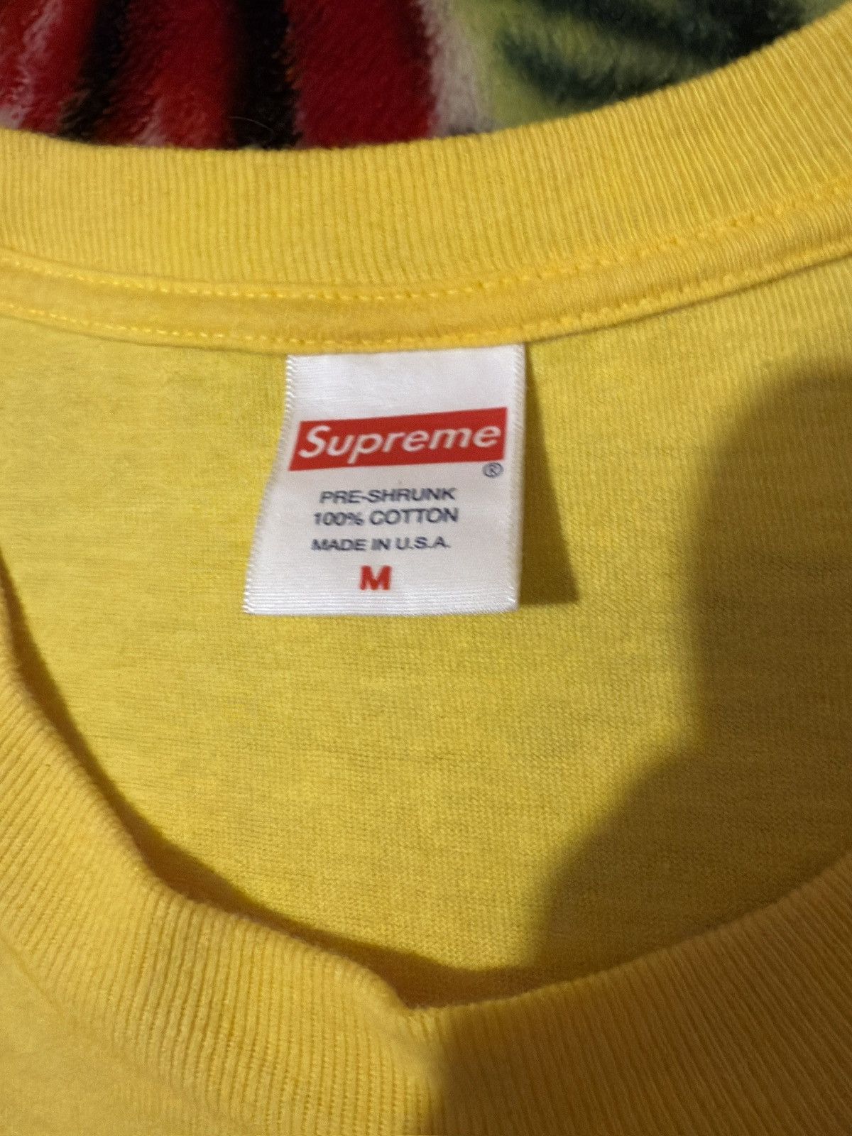 Supreme Supreme Cross Box Logo Tee Size US M / EU 48-50 / 2 - 3 Thumbnail