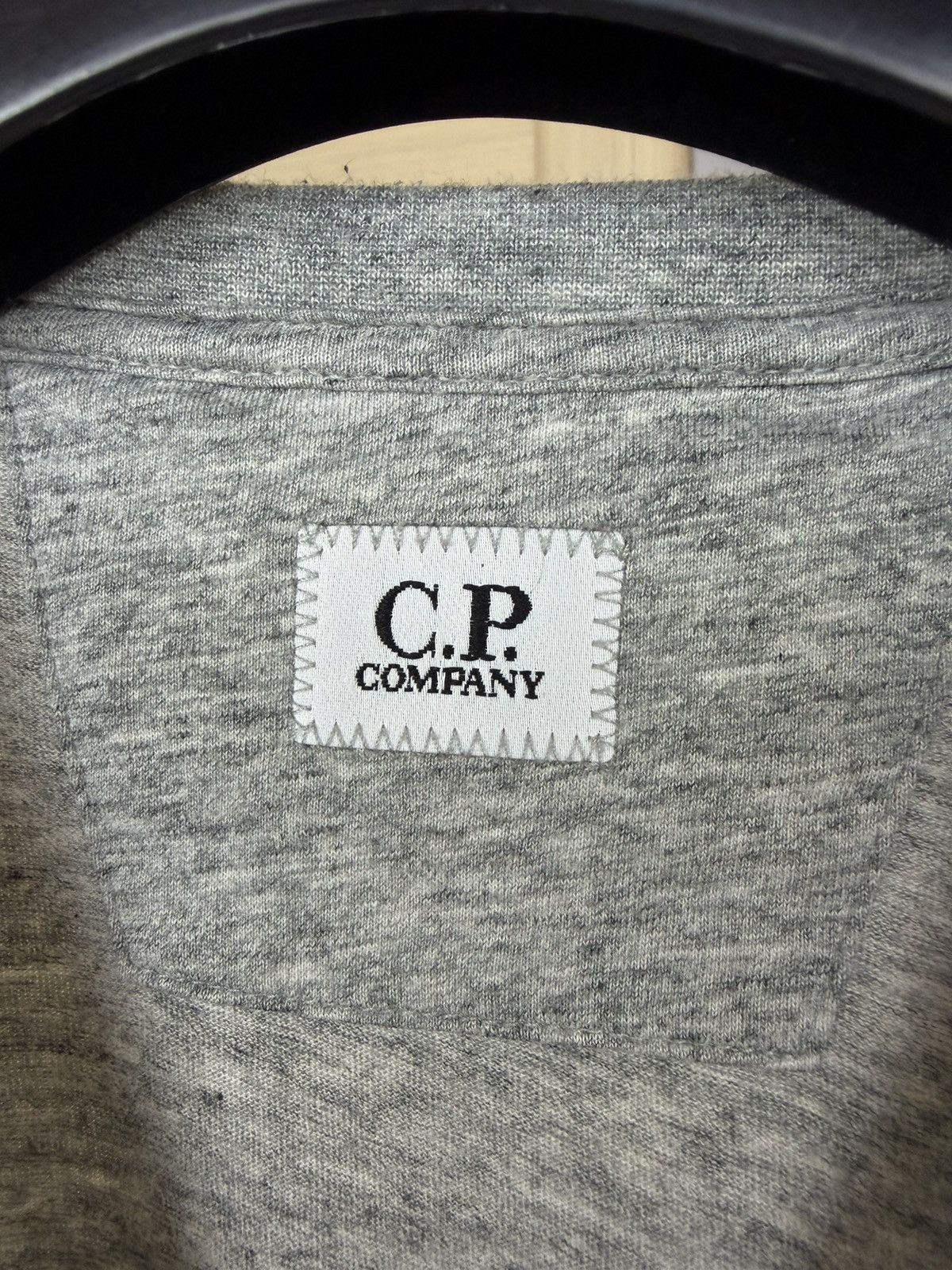 C.P. Company C.P. Company Jersey Box Logo Label Short Sleeve T Shirt Size US XL / EU 56 / 4 - 9 Thumbnail