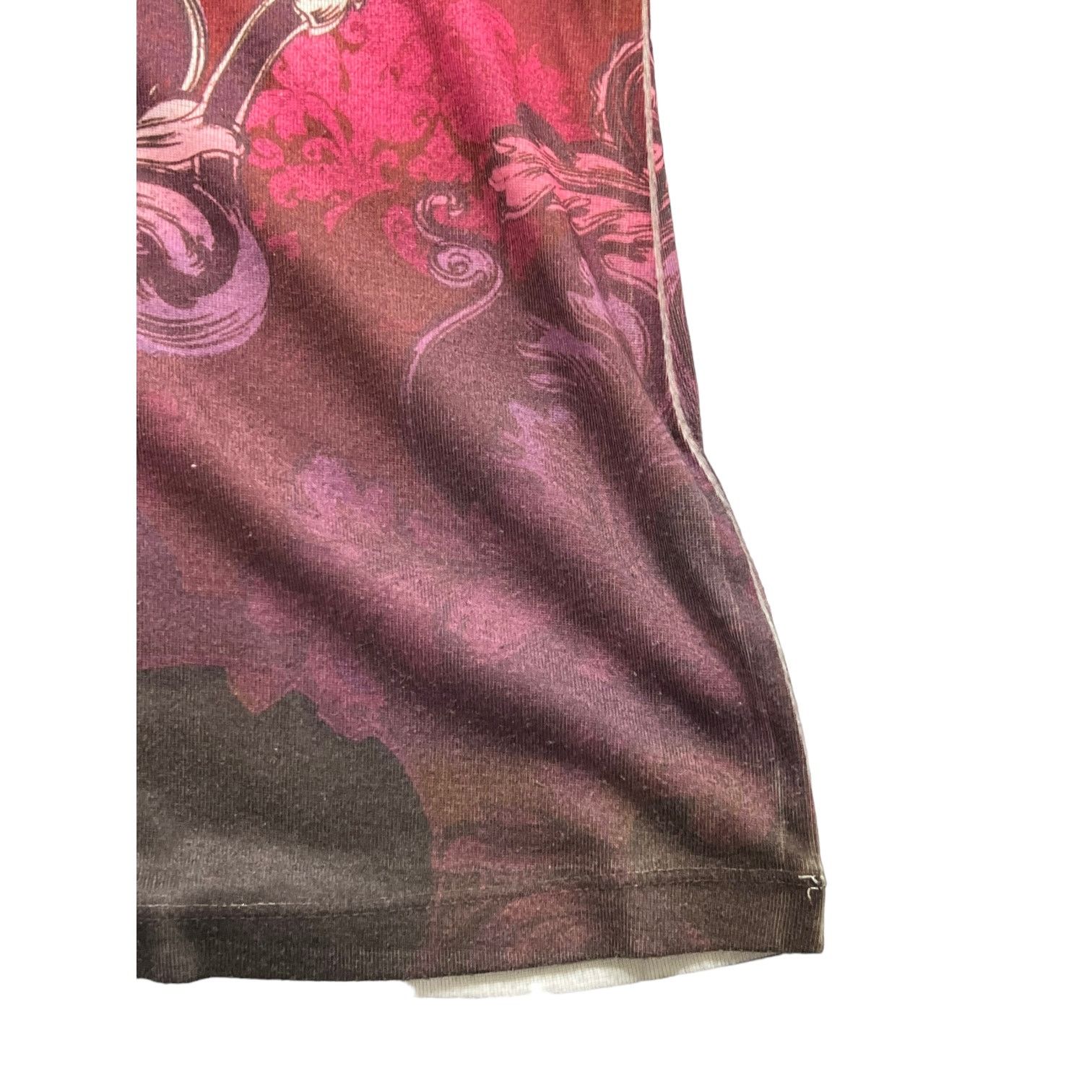 Other Energy World Wear Flowery Sparkly Stoned Top Large Size L / US 10 / IT 46 - 6 Thumbnail