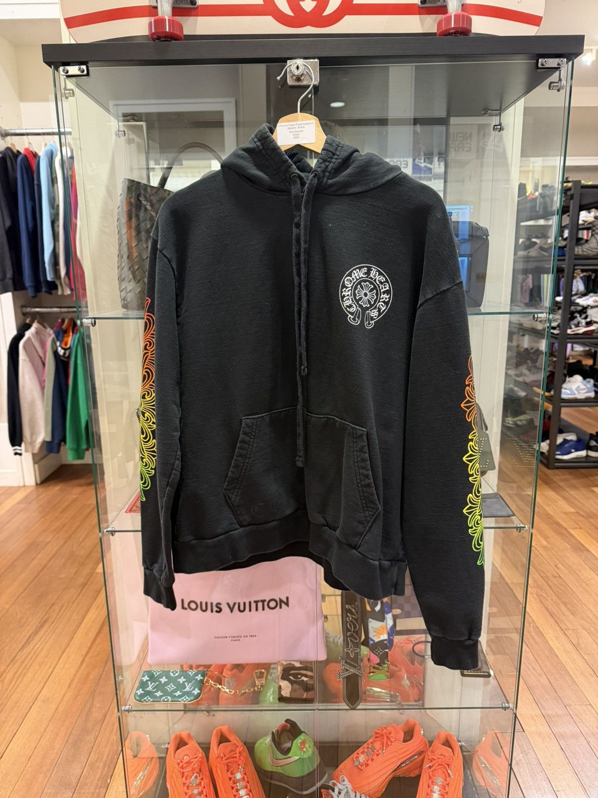 Chrome Hearts Chrome Hearts Horseshoe Floral Gradient Hoodie Size US S / EU 44-46 / 1 - 1 Thumbnail