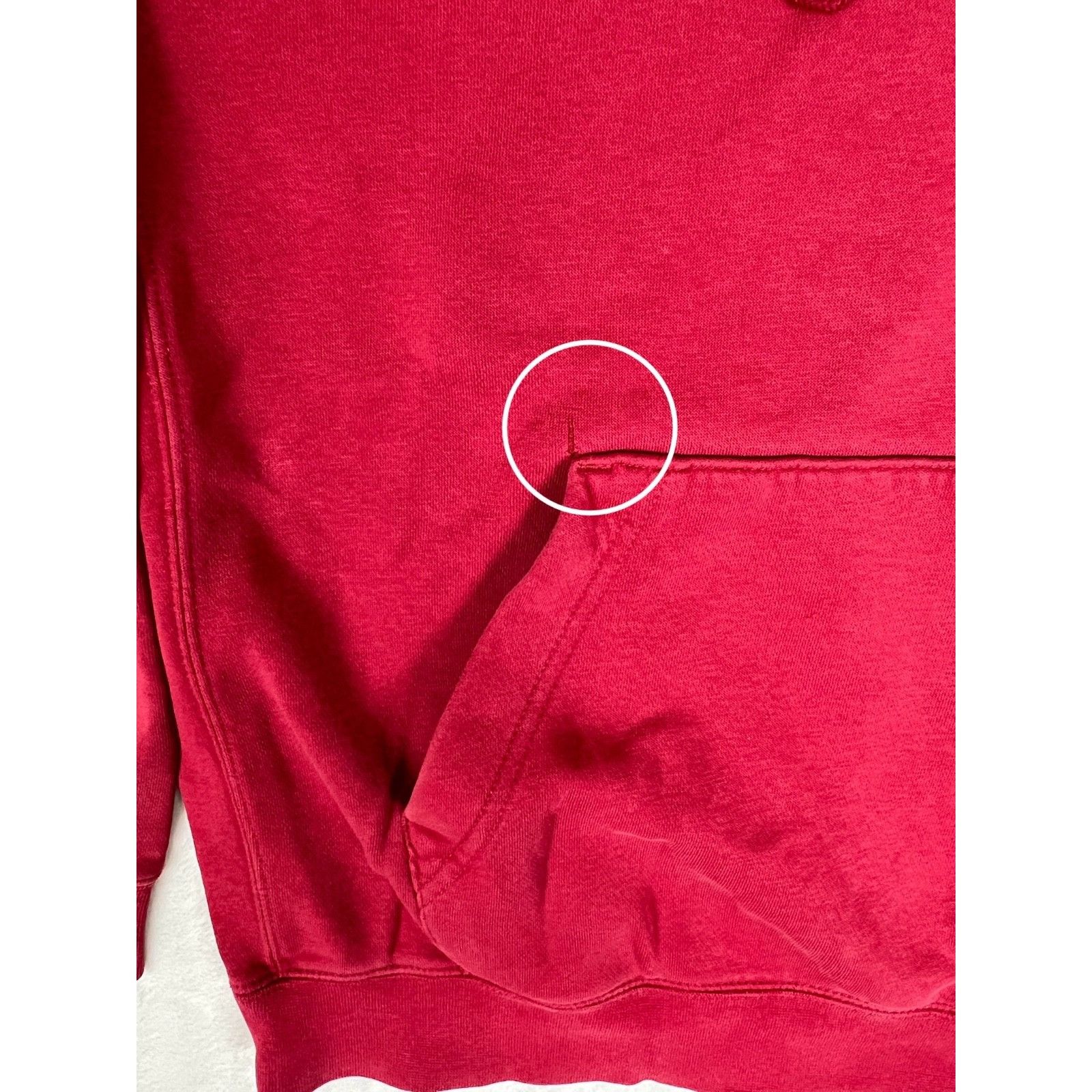 Nike Vintage Nike Red Pullover Hoodie Sweatshirt Size Large Y2K E Size US L / EU 52-54 / 3 - 3 Thumbnail