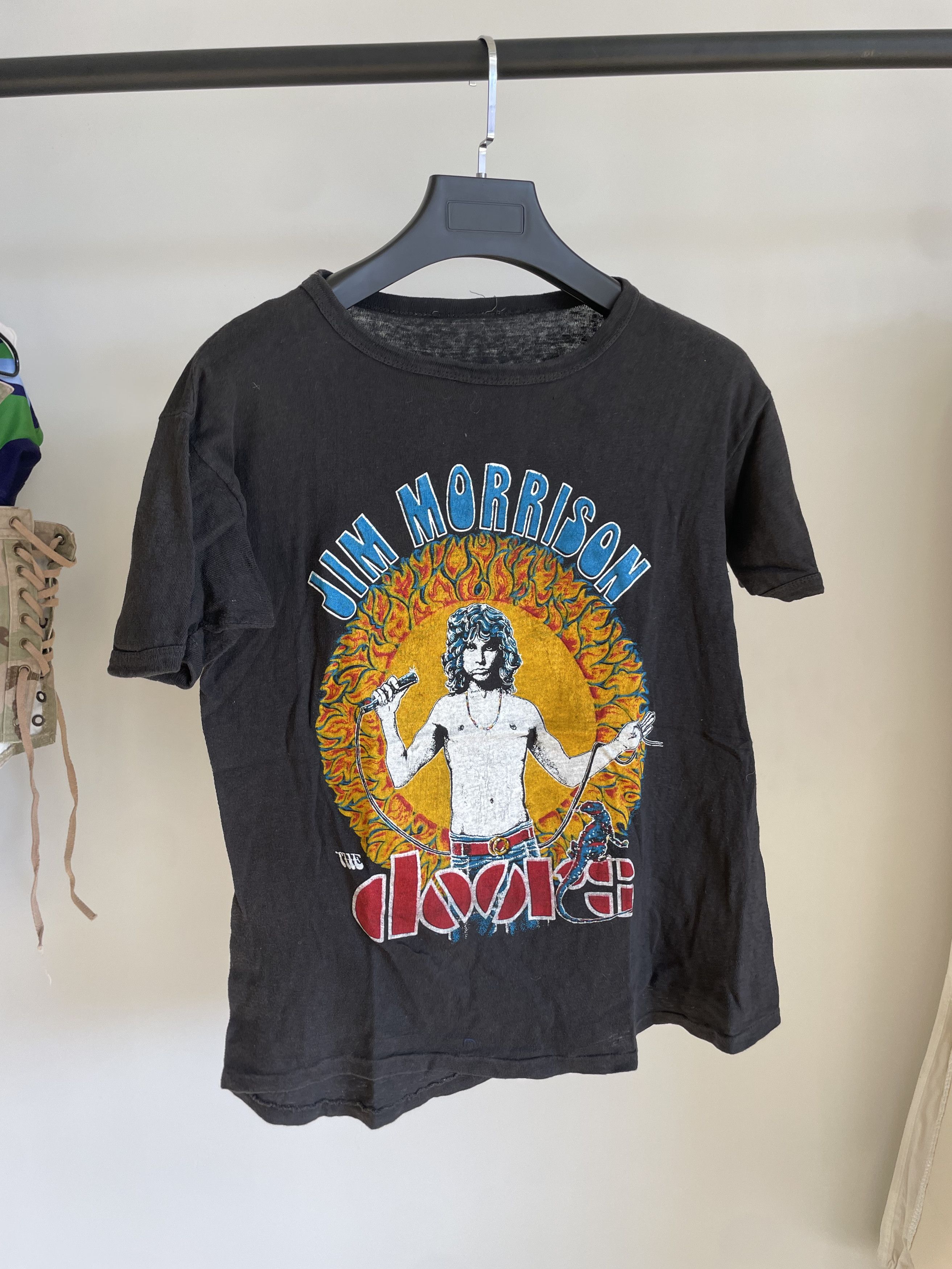 Band Tees × Vintage JIM MORRISON DOORS 70s tee Size US M / EU 48-50 / 2 - 1 Thumbnail