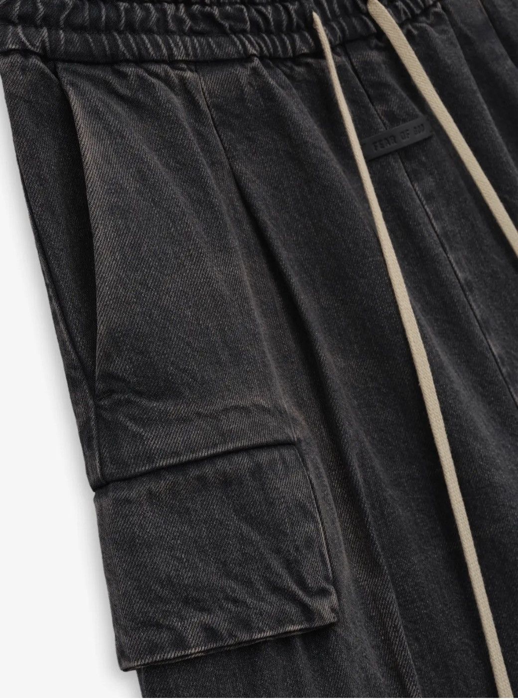Fear of God Fear of god denim cargos Size US 35 - 3 Thumbnail