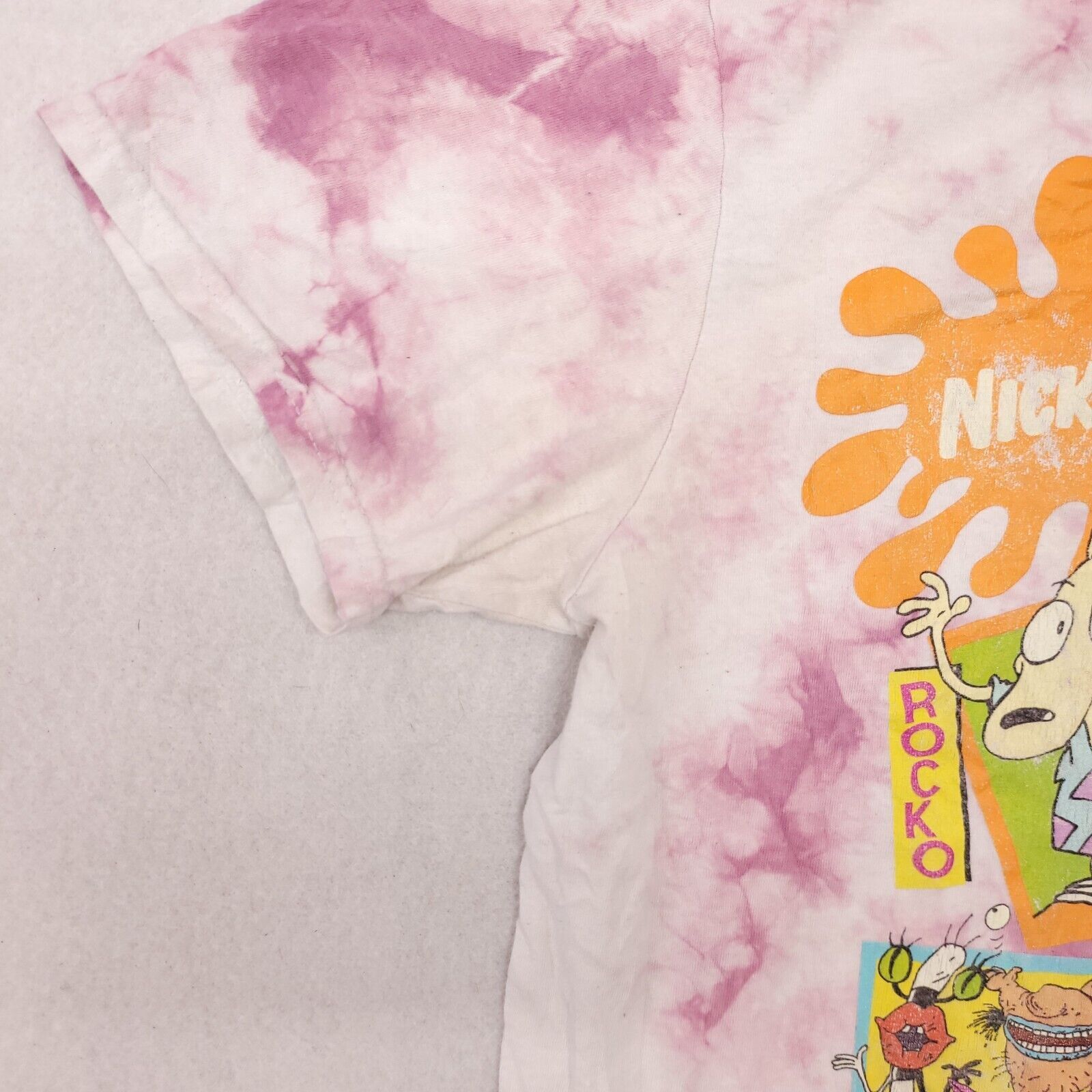 Nickelodeon Nickelodeon Pullover T Shirt Adult Mens Size Medium M Pink Size US M / EU 48-50 / 2 - 5 Thumbnail