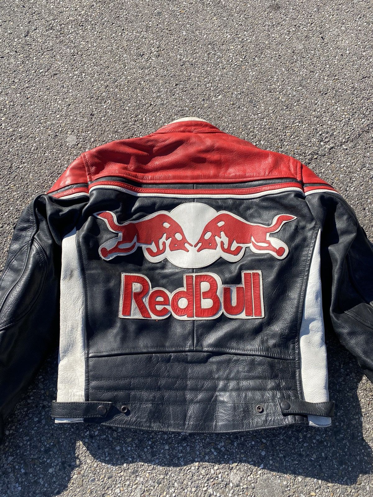 Red Bull × Vintage Vintage Red Bill Racing Leather Jacket Size US M / EU 48-50 / 2 - 21 Thumbnail