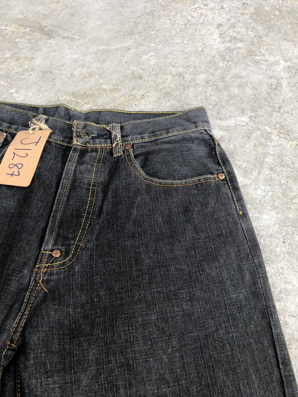 RMC Jeans Red Monkey Company Embroidered Jeans Distressed Size US 30 / EU 46 - 13 Thumbnail