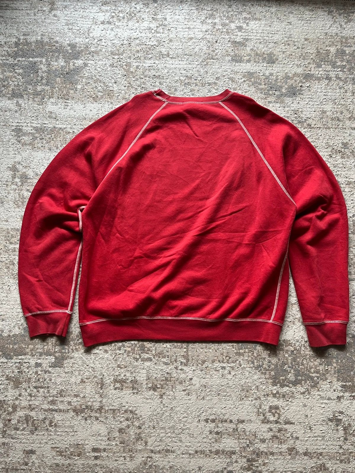 Polo Ralph Lauren OG Polo Ralph Lauren Vintage 90s Sz XXL Blank Red Size US XXL / EU 58 / 5 - 6 Thumbnail