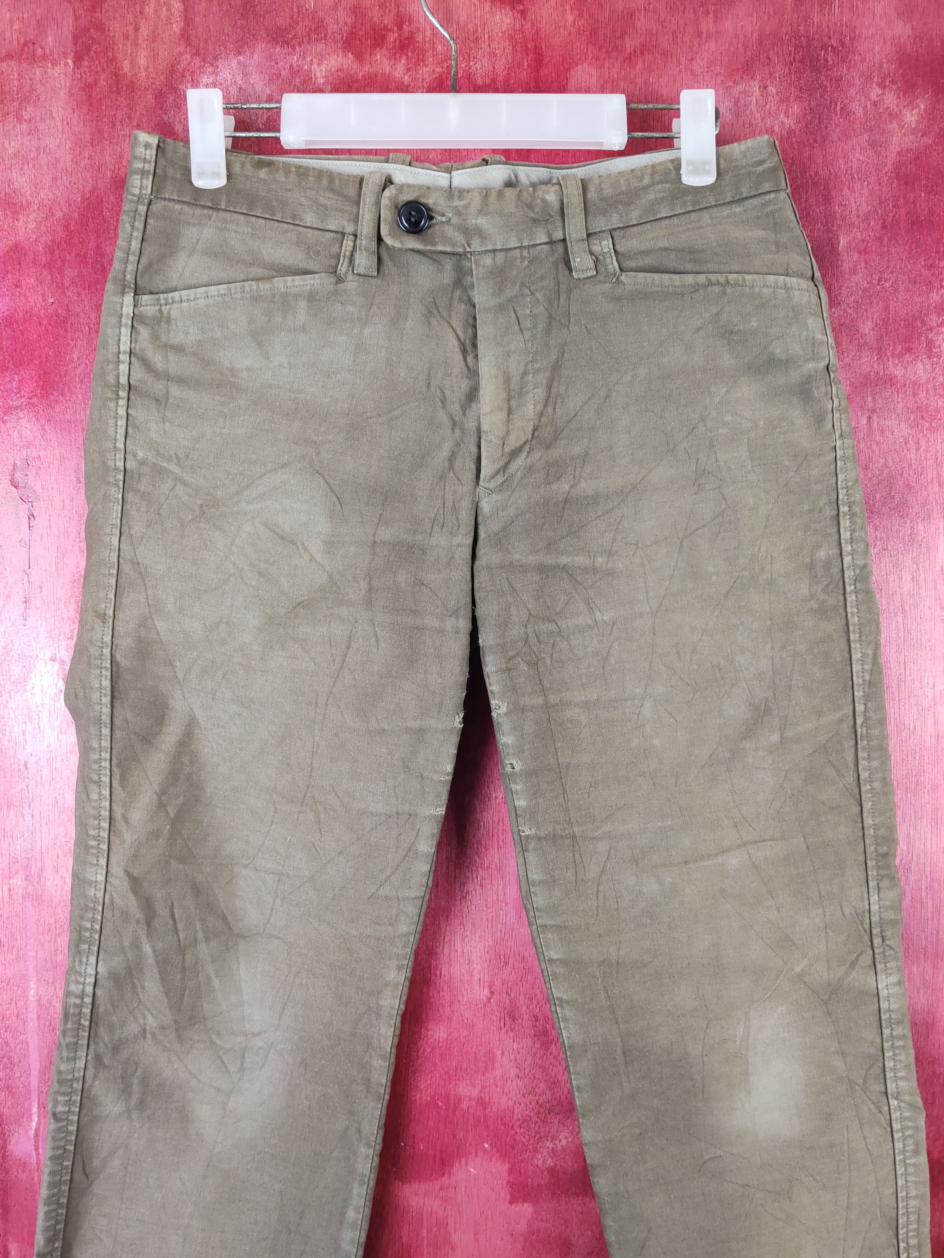 HOLLYWOOD RANCH MARKET Hollywood Ranch Market Olive Multipocket Casual Pants #S1767 Size US 30 / EU 46 - 2 Thumbnail