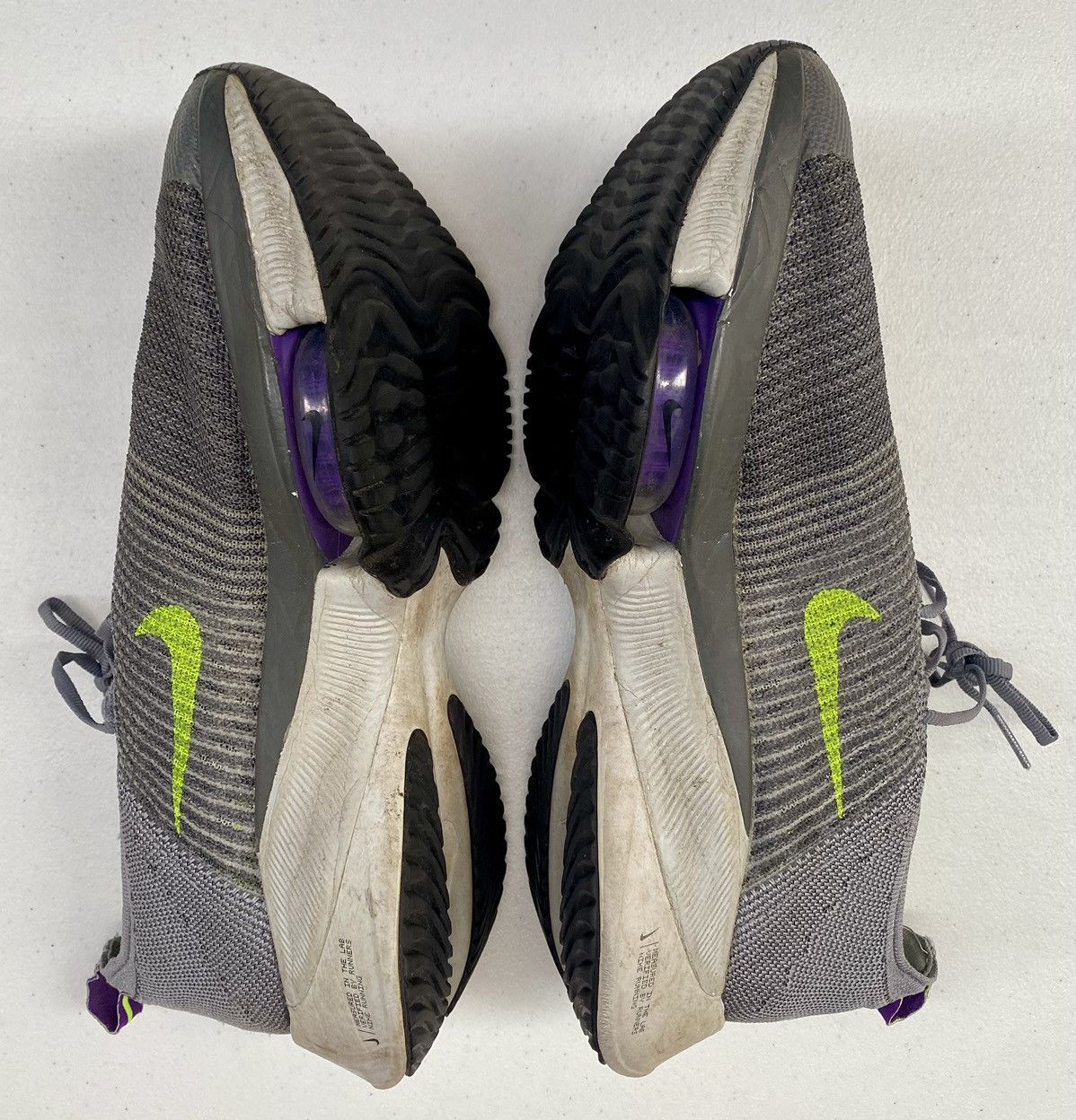 Nike Nike Air Zoom Tempo Next% FK Particle Grey Volt 11 M Size US 11 / EU 44 - 5 Thumbnail