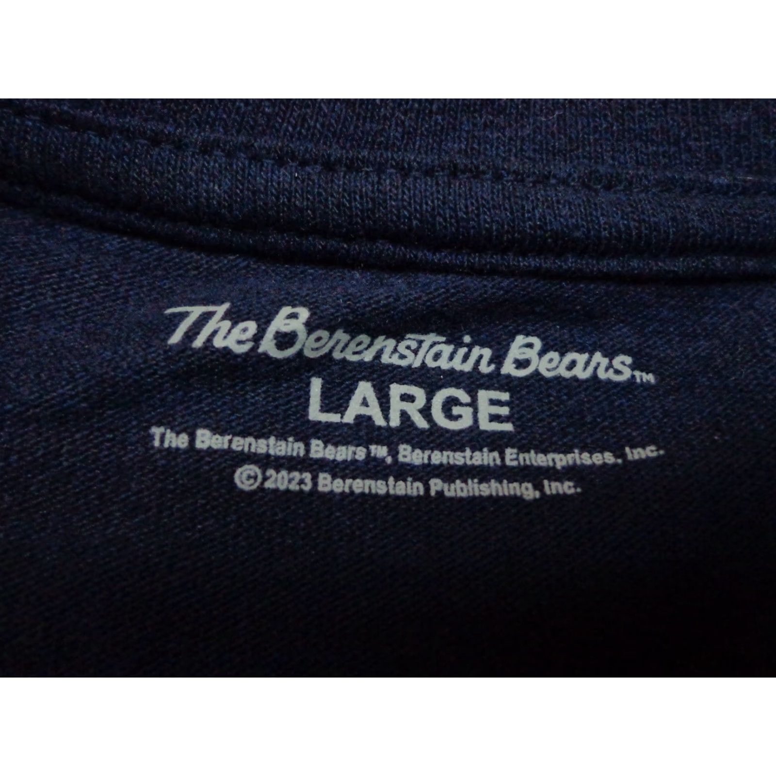 Vintage The Berenstain Bears T-Shirt L Adult Unisex Short Sleeve Blue Cotton Blend Shirt Size US L / EU 52-54 / 3 - 3 Thumbnail