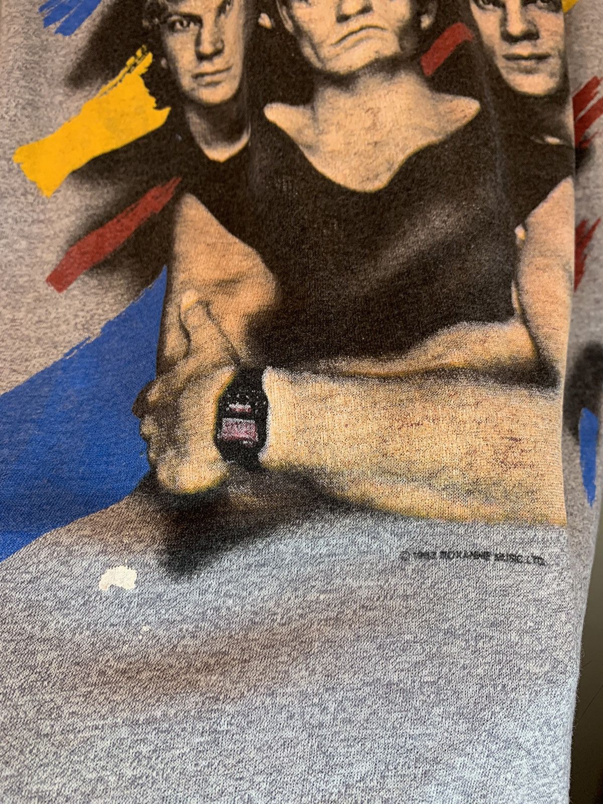 Band Tees × Vintage RARE* Vintage 1983 The Police Synchronicity Tour Sting Shirt Size US L / EU 52-54 / 3 - 5 Thumbnail