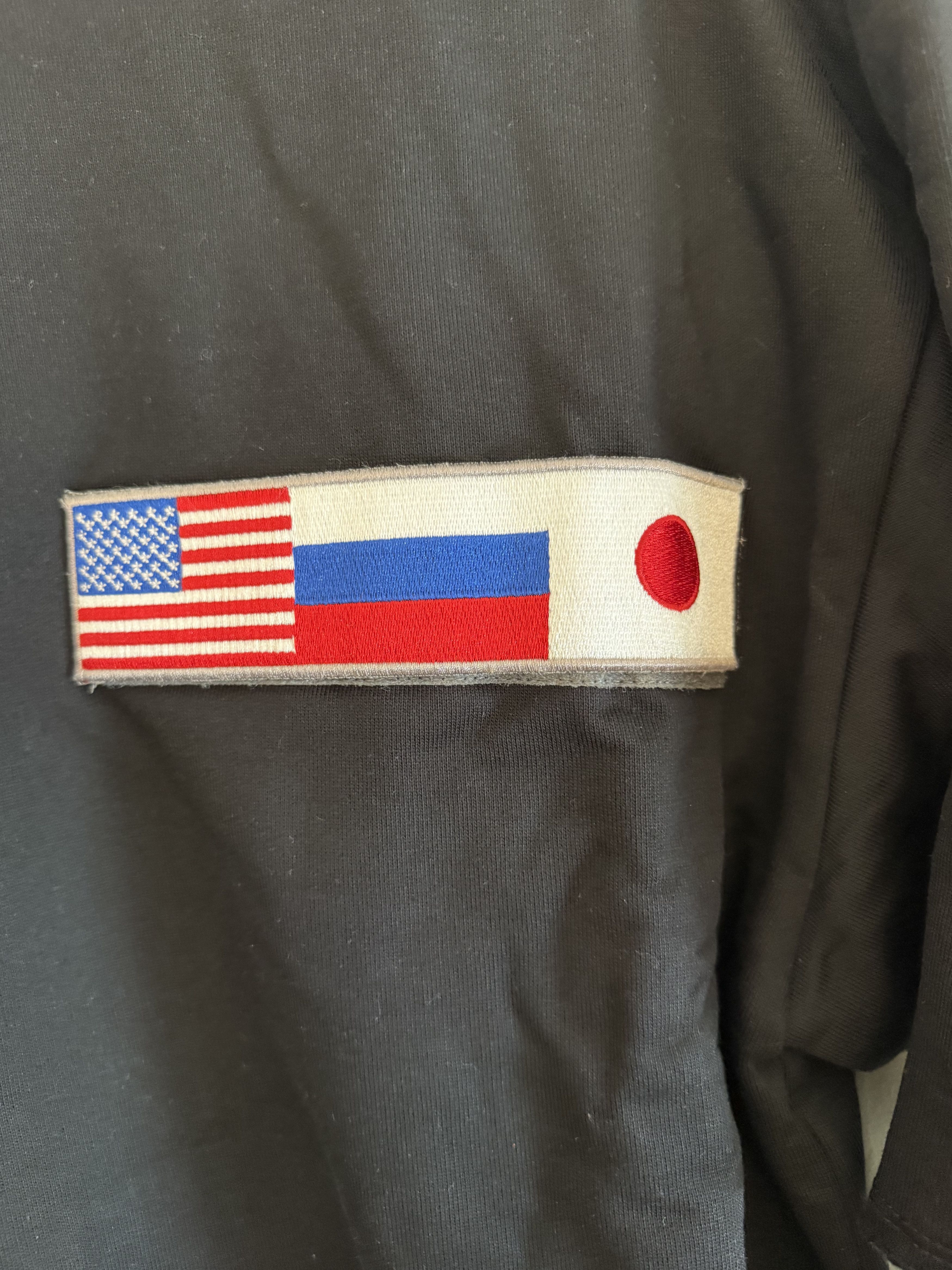 Gosha Rubchinskiy Layered Flag Patchwork Sweatshirt Size US M / EU 48-50 / 2 - 2 Thumbnail