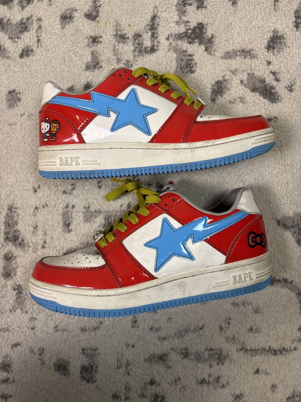 Bape BAPESTA HELLO KITTY Size US 10 / EU 43 - 1 Thumbnail