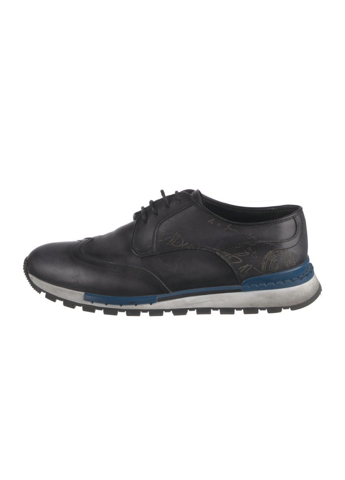 Berluti Berluti fast track scritto calligraphy leather shoes Size US 8.5 / EU 41-42 - 3 Thumbnail
