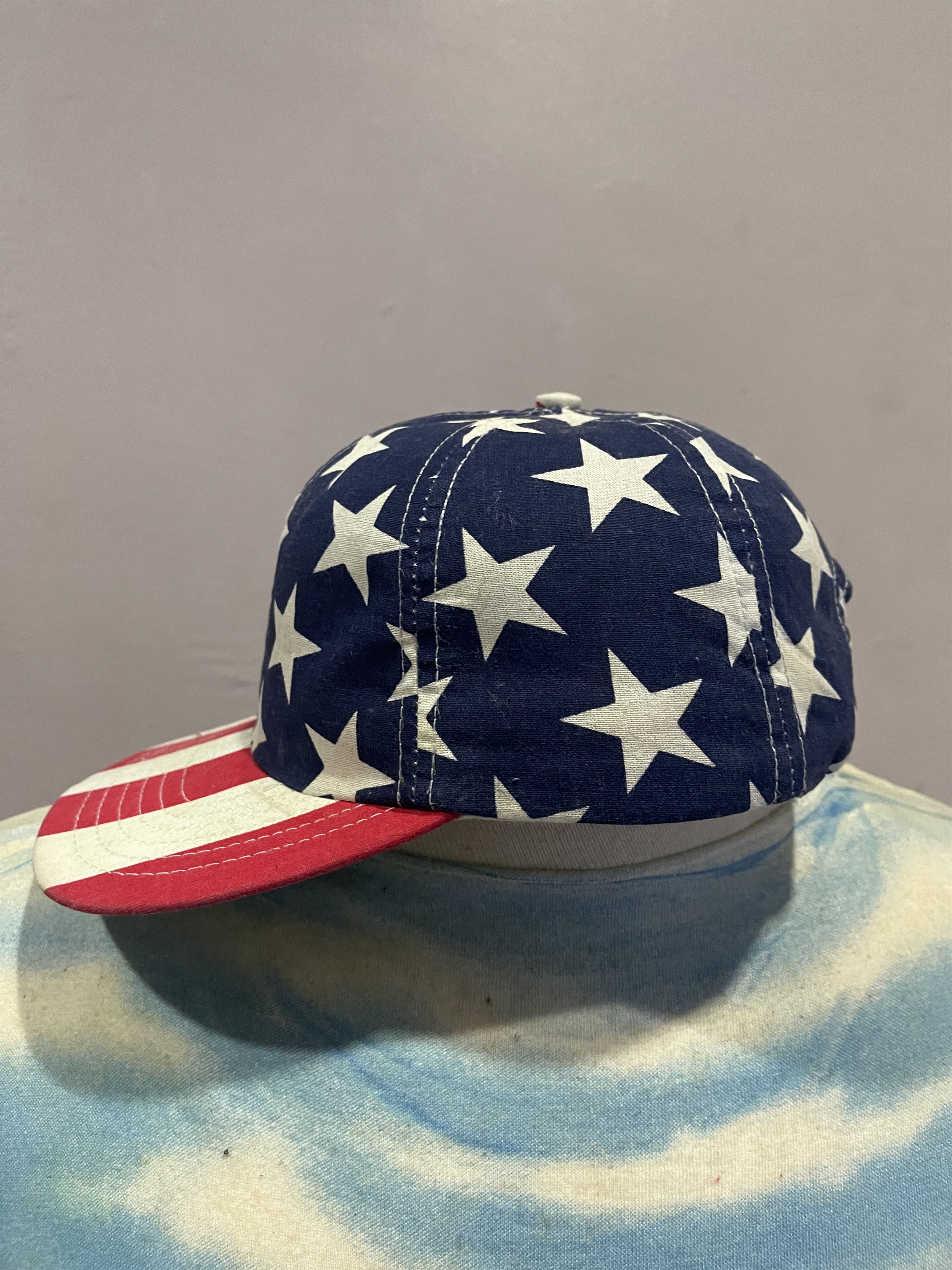 Vintage Vintage 90s Flat America Snapback Hat Cap Size ONE SIZE - 2 Thumbnail