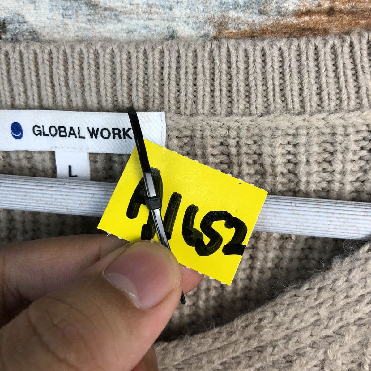 Global Work × Homespun Knitwear Global Work japan vintage Brown Knitwear #A1652 Size M / US 6-8 / IT 42-44 - 9 Thumbnail