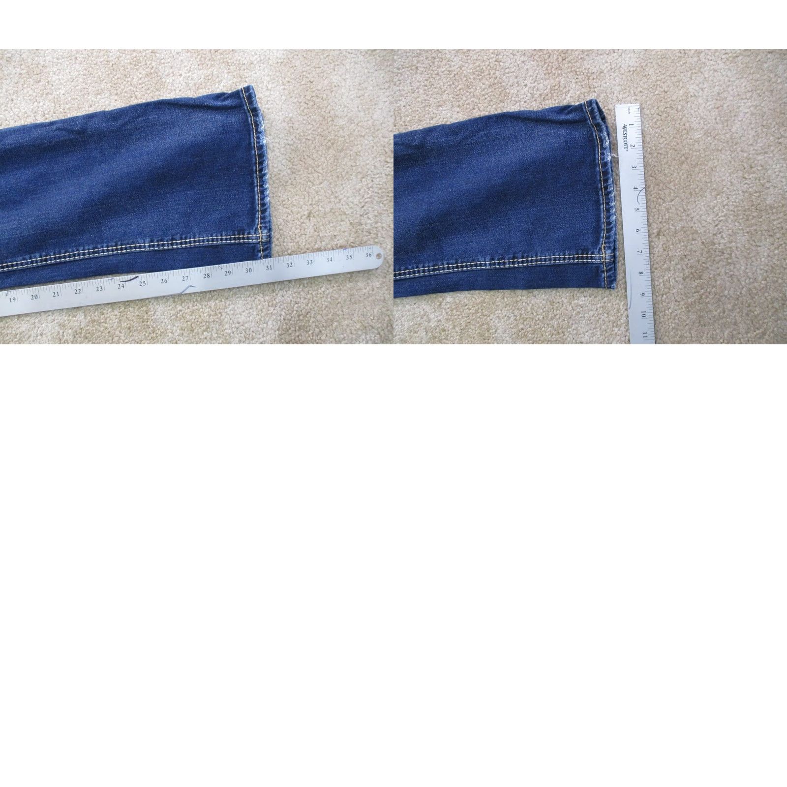 Silver Jeans Co. Silver Jeans Suki Bootcut Jeans Women's 29x31 Blue Denim Stretch Slim 5-Pocket Size 29" - 9 Thumbnail