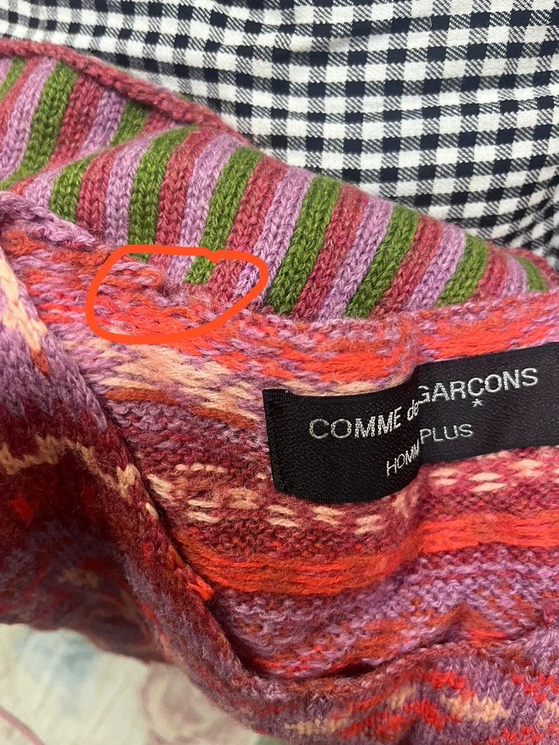 Comme des Garcons Comme Des Garcons Knitted sweater Size US S / EU 44-46 / 1 - 6 Thumbnail