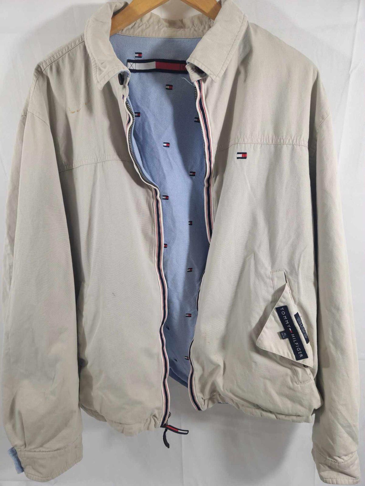 Tommy Hilfiger Vintage Tommy Hilfiger Blue Embroidered Jacket Size US XL / EU 56 / 4 - 9 Thumbnail