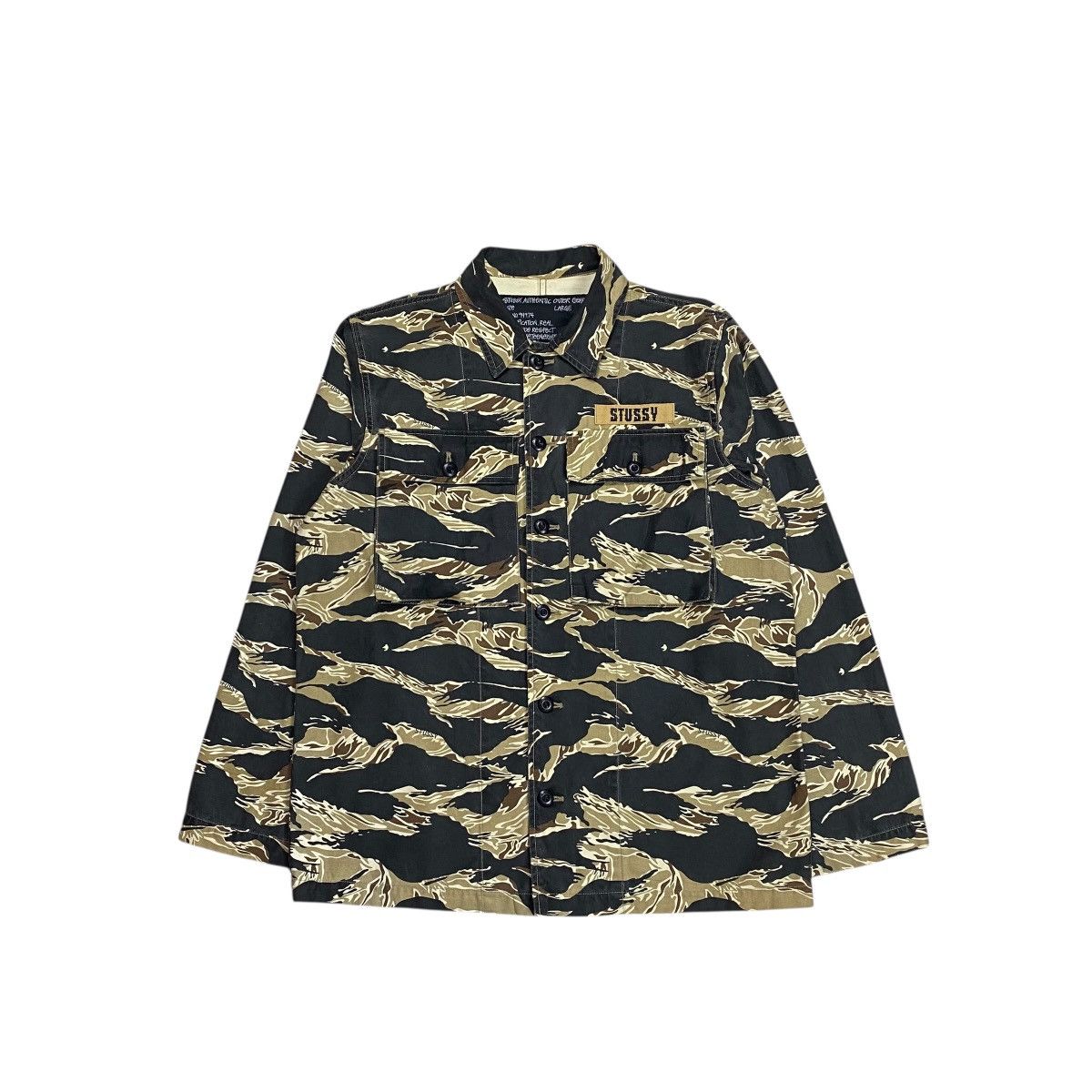 Stussy Vintage Stussy BDU Camouflage Tiger Military Jacket Size US L / EU 52-54 / 3 - 1 Thumbnail