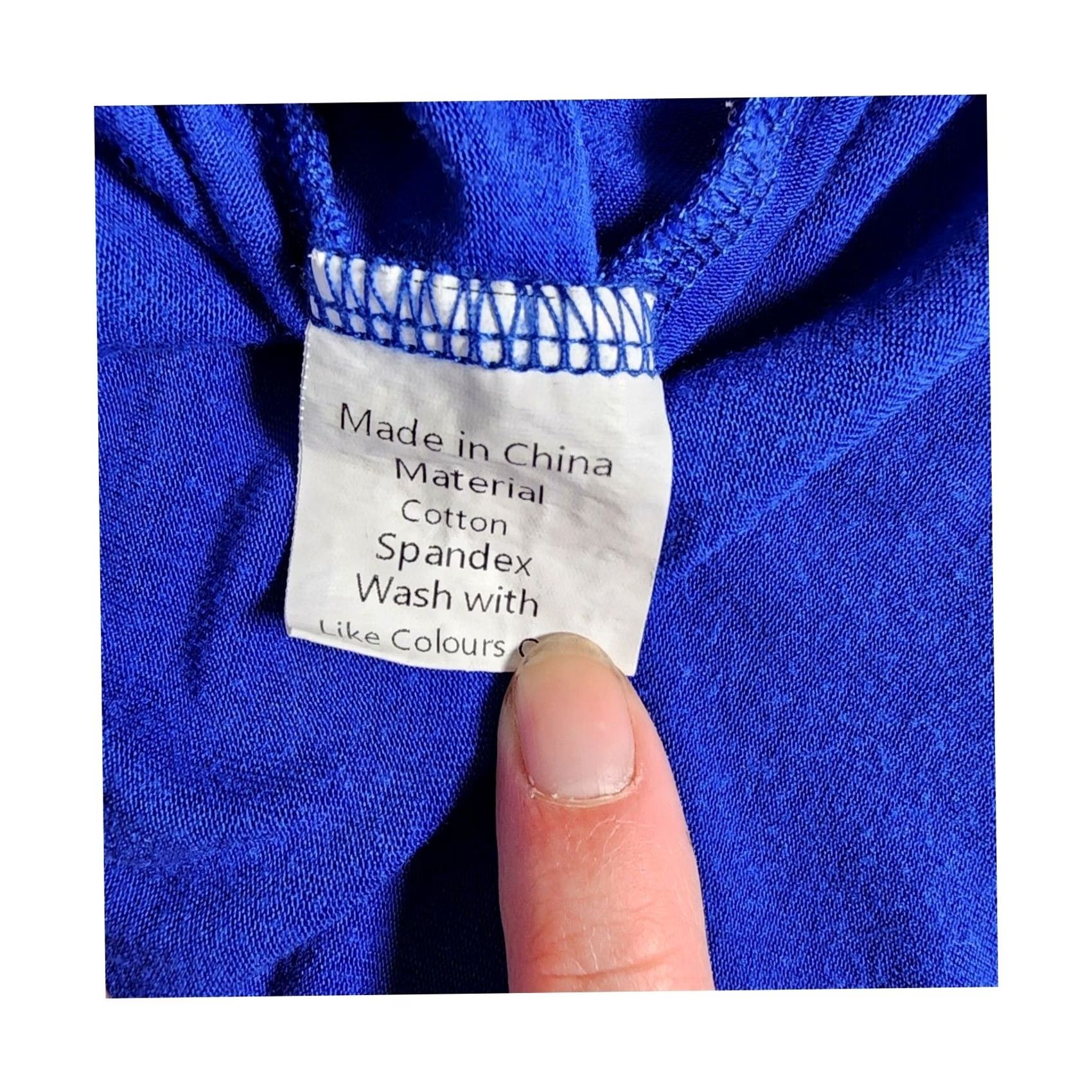 Vintage LouKeith Womens Halter Tank Top Royal Blue High Neck Sleeveless Cotton Spandex XS Slim Casual Summer Size XL / US 12-14 / IT 48-50 - 5 Thumbnail