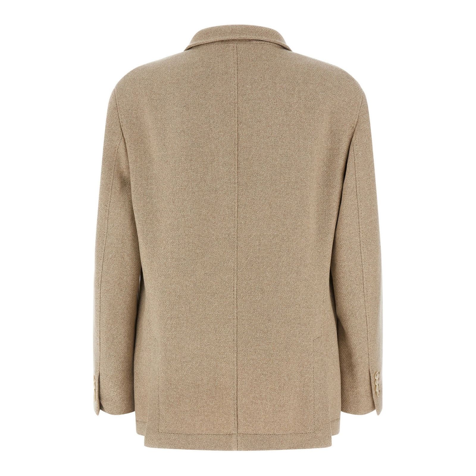 Brunello Cucinelli BRUNELLO CUCINELLI $7200 Techno Cashmere/Wool Blazer Jacket Size US L / EU 52-54 / 3 - 2 Thumbnail