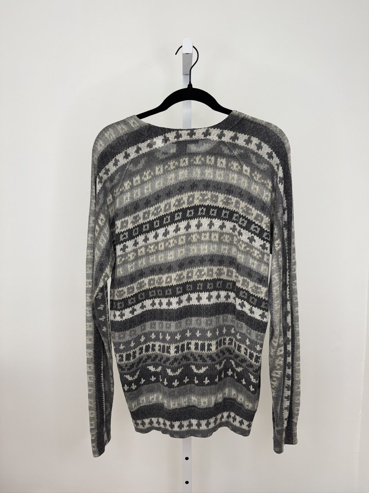 Marc by Marc Jacobs Angora Blend Patterned Sweater Size US L / EU 52-54 / 3 - 2 Thumbnail