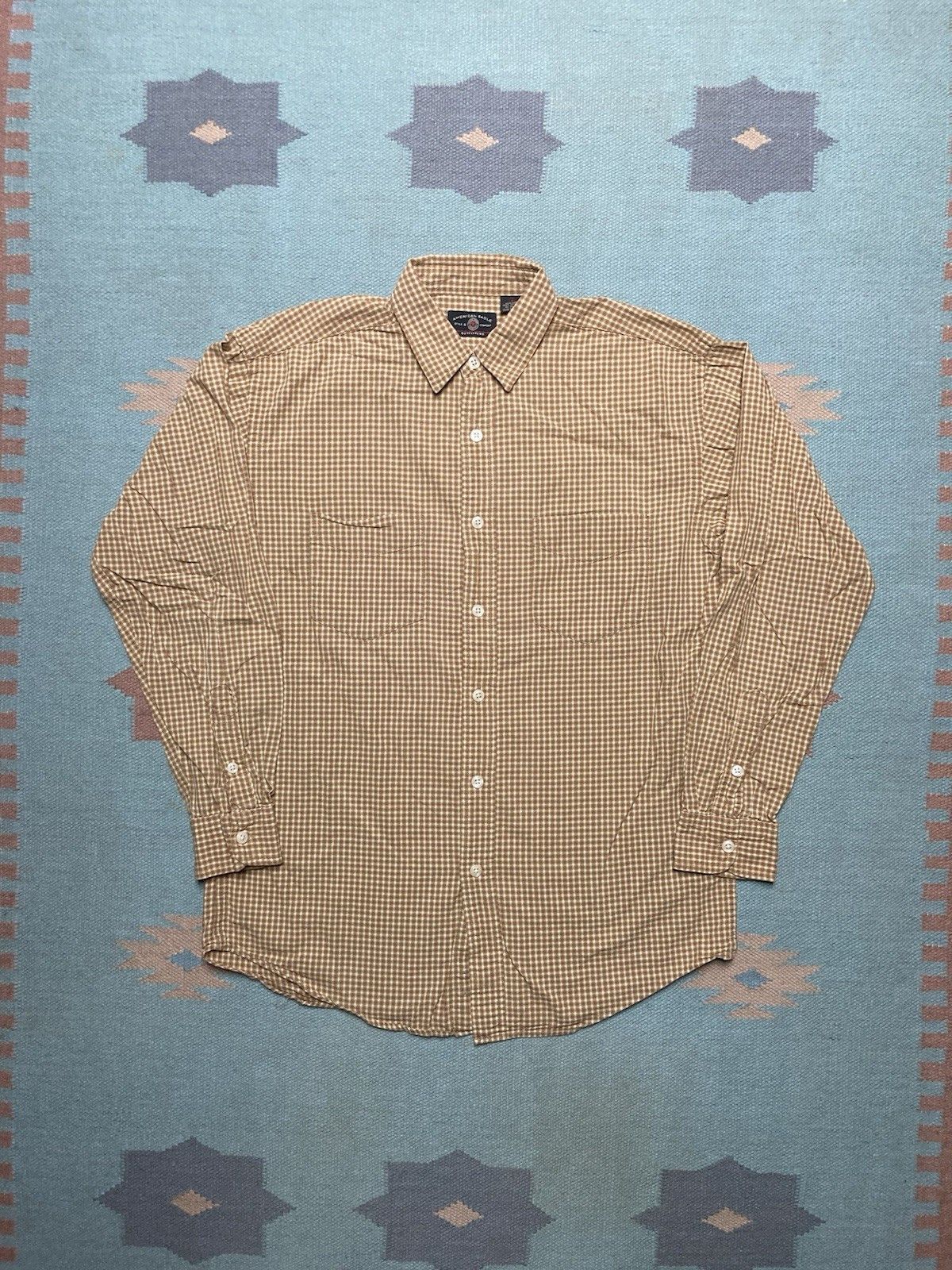American Eagle Outfitters American eagle button shirt plaid check lightweight cotton S Size US S / EU 44-46 / 1 - 1 Thumbnail