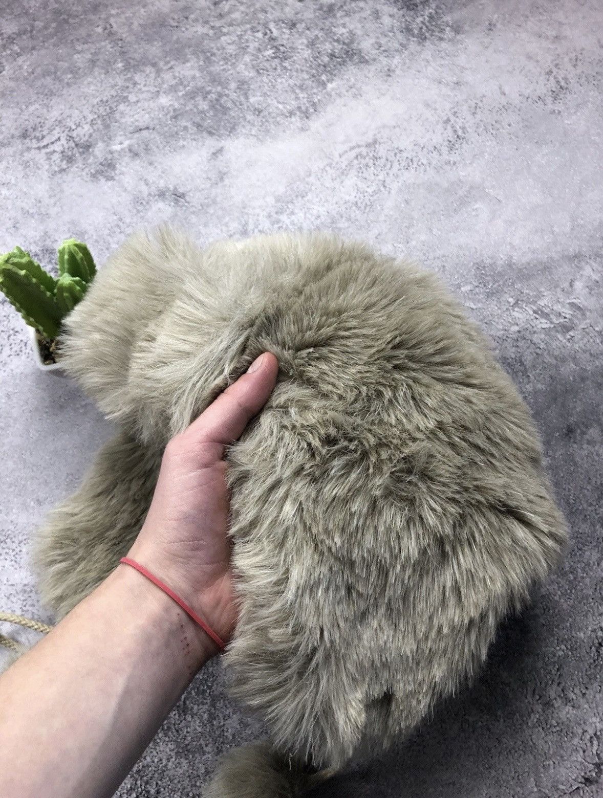 Japanese Brand USHANKA Hat Vintage Full Mohair Streetwear Japans Style Y2k Size ONE SIZE - 4 Thumbnail