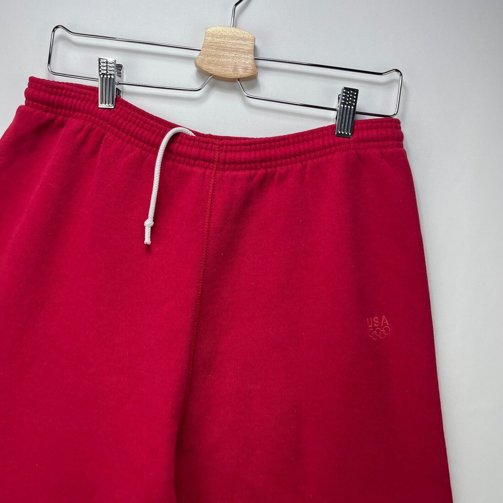 Vintage Vintage '90s USA Olympic Sweatpants Large Made in USA Cuffed Size US 36 / EU 52 - 6 Thumbnail