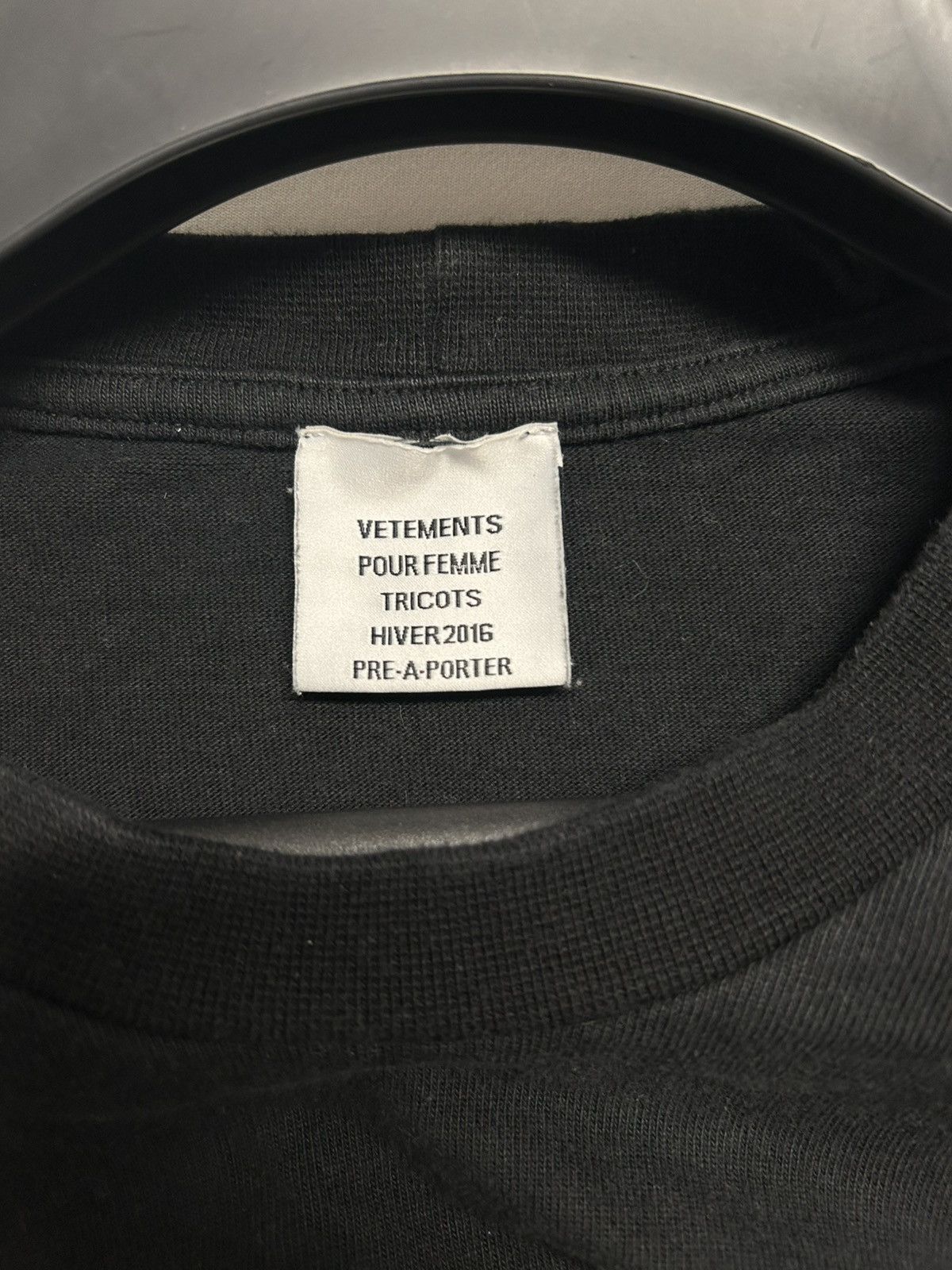 Vetements 2016 Misplaced Oversized Sweatshirt Size US L / EU 52-54 / 3 - 5 Thumbnail