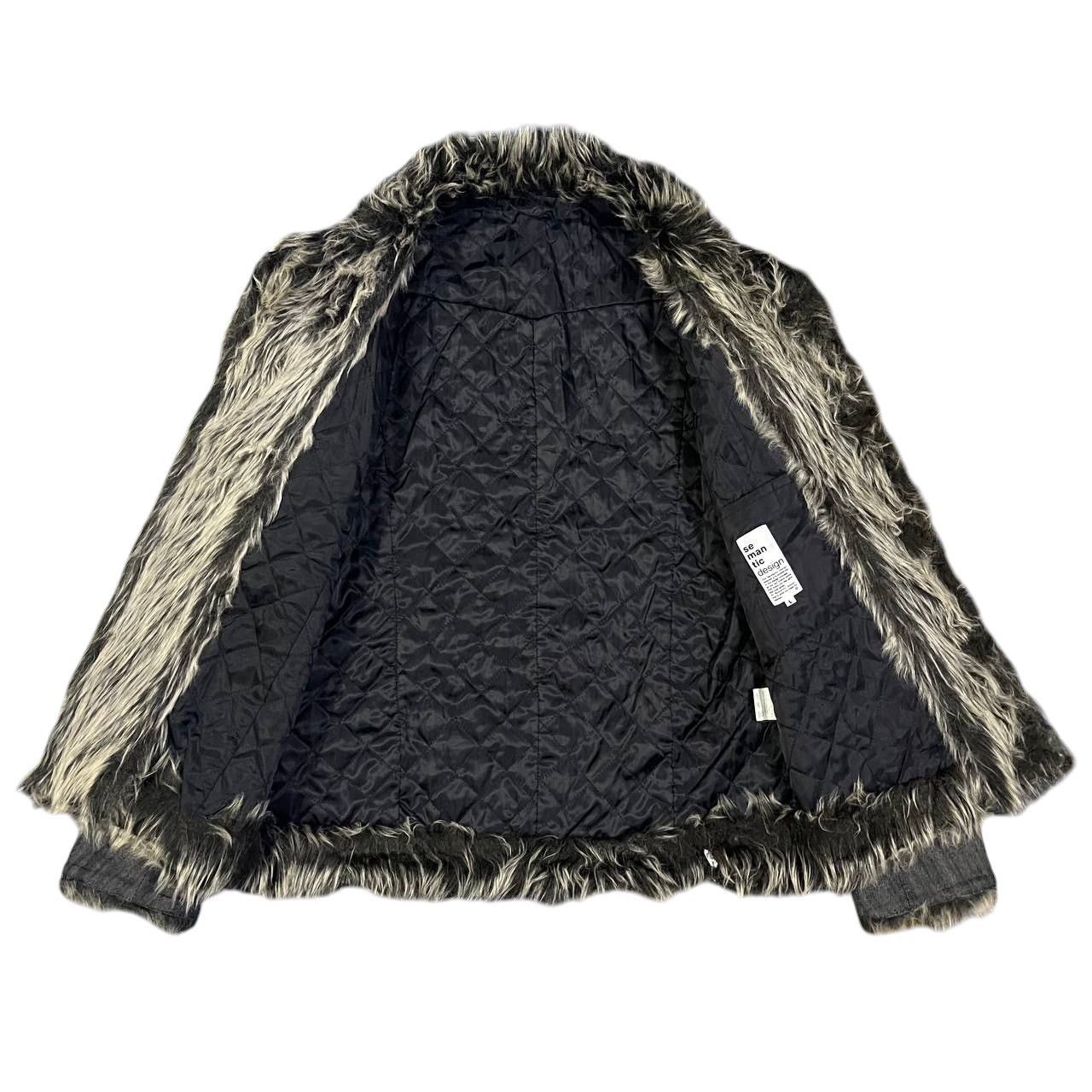 semanticdesign Vintage Semantic Designs Fur Jacket Size US L / EU 52-54 / 3 - 6 Thumbnail