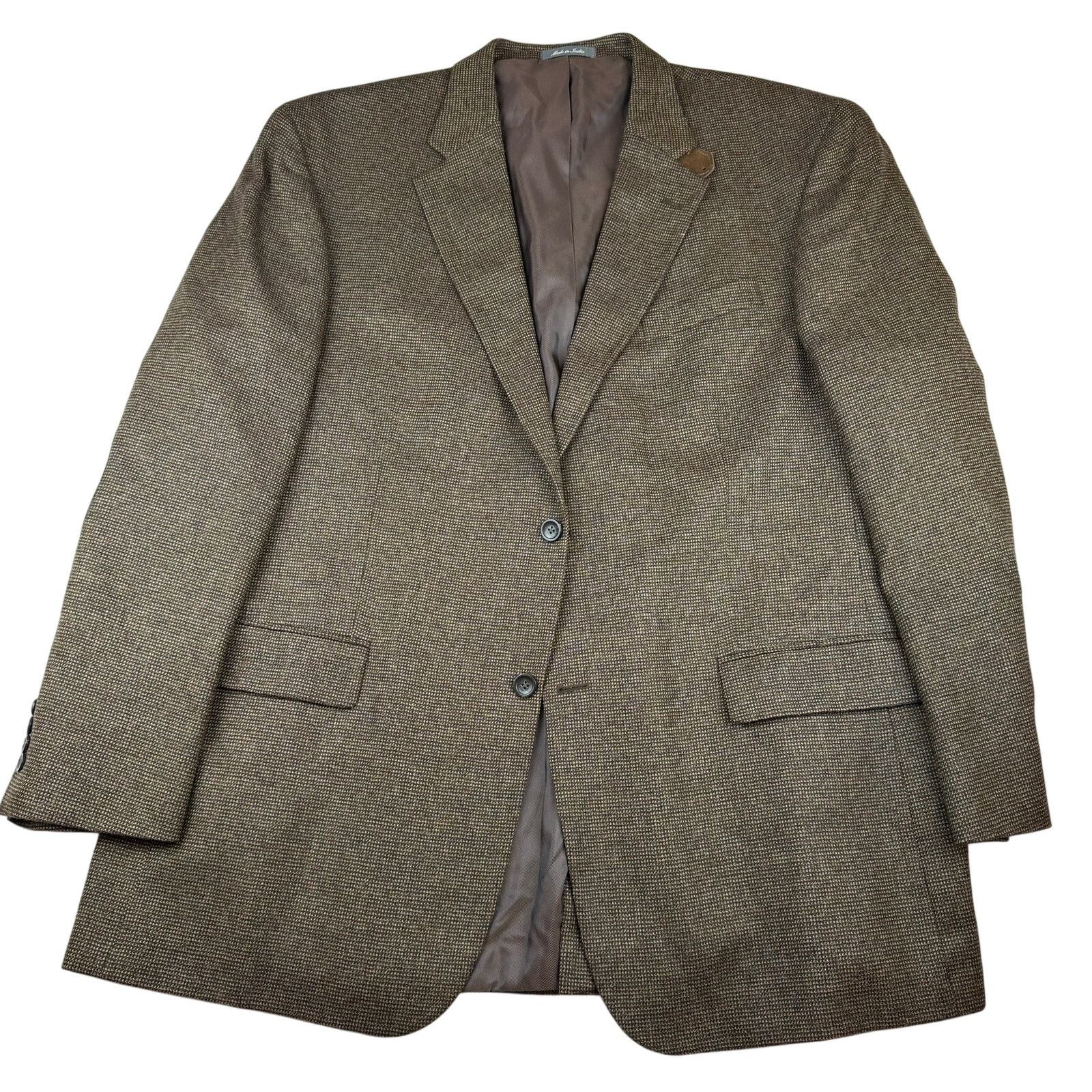 Oscar De La Renta Oscar De La Renta Tweed Blazer Sport Coat 48L Size 48L - 1 Thumbnail