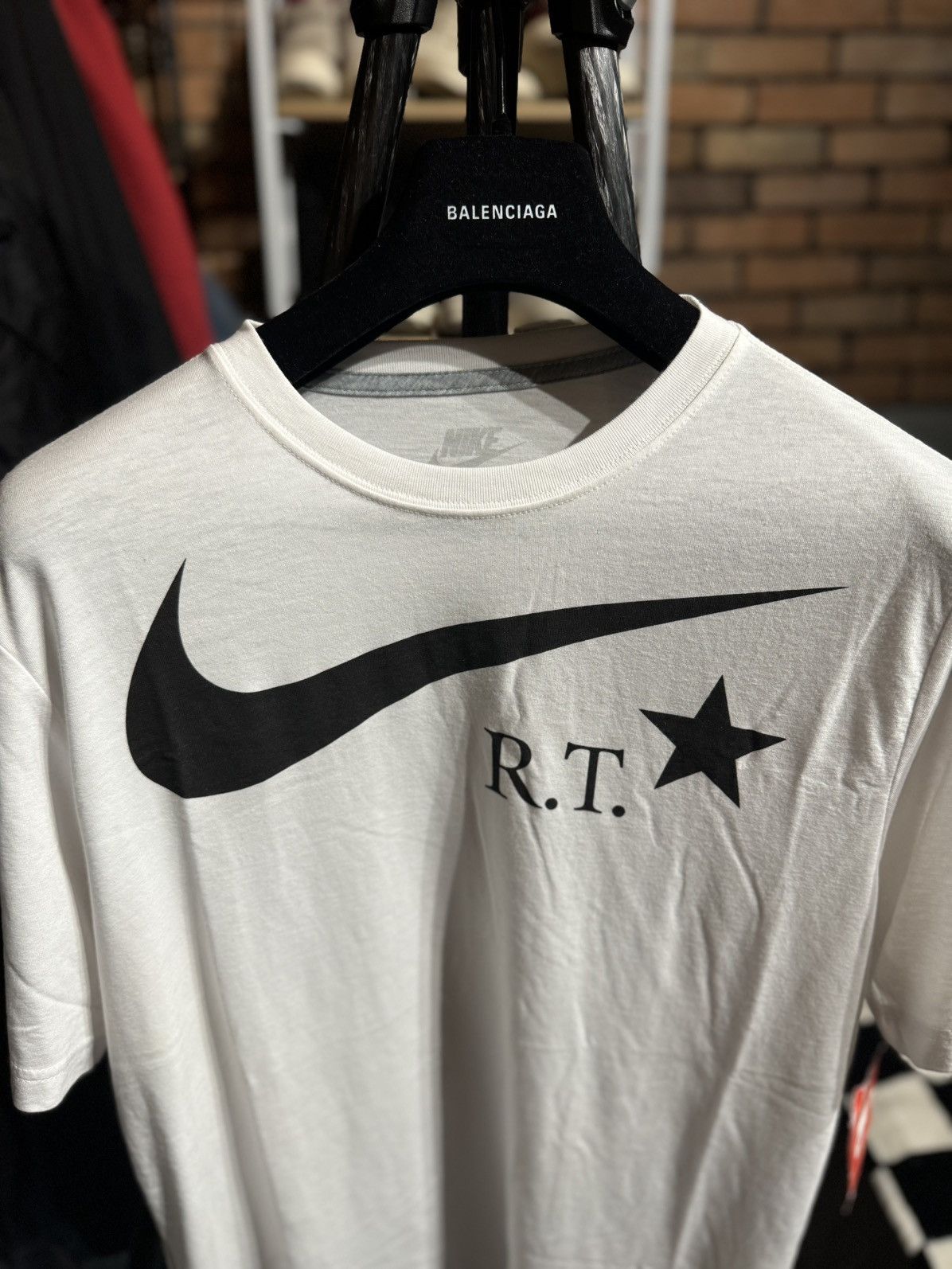 Nike × Riccardo Tisci NEW RICARDO TISCI X NIKE TEE LOGO TEE SHIRT AIR FORCE ONE Size US M / EU 48-50 / 2 - 2 Thumbnail