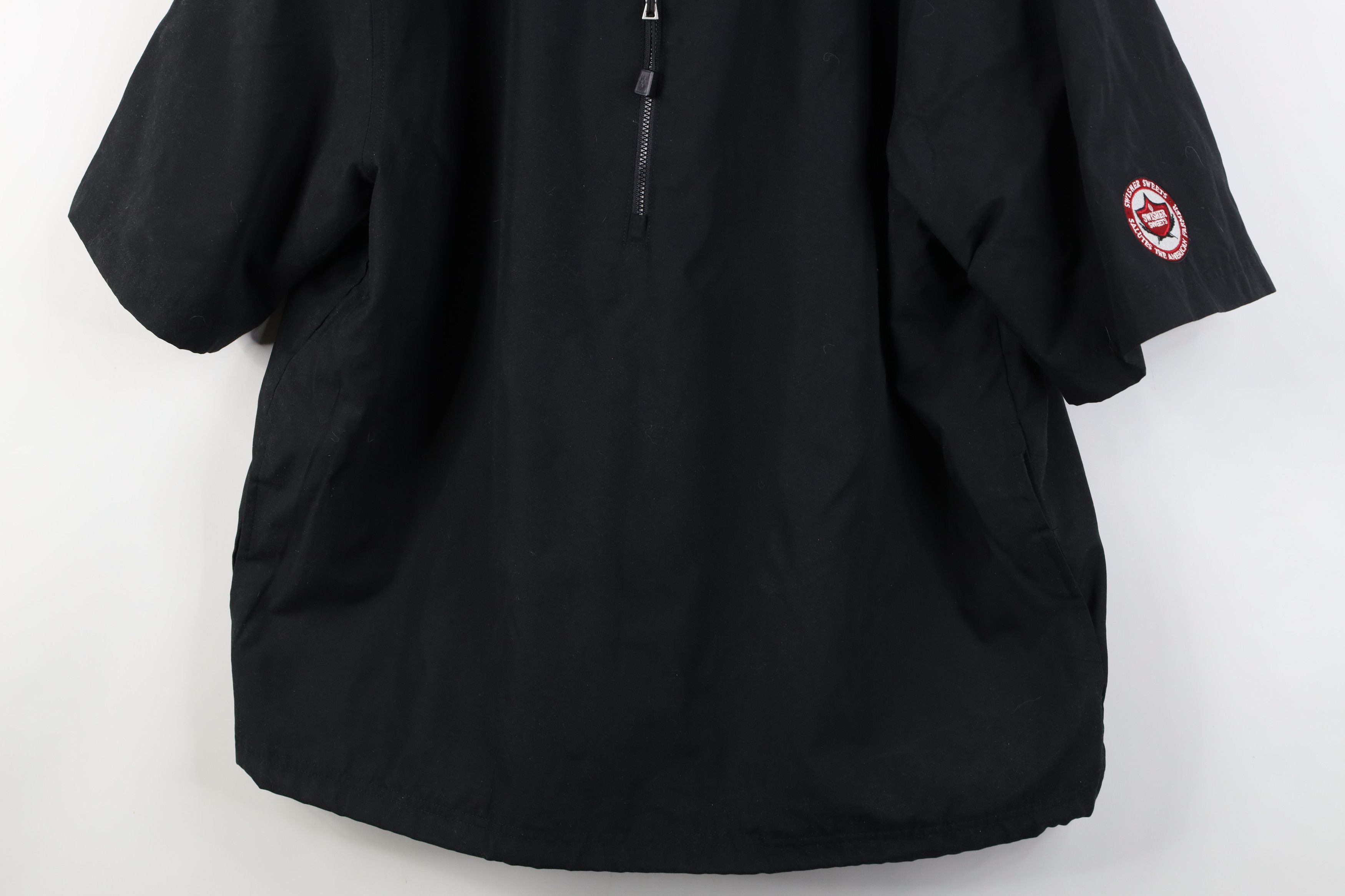 Vintage Vintage Sweets Short Sleeve Half Zip Rain Jacket Coat Black Size US L / EU 52-54 / 3 - 3 Thumbnail