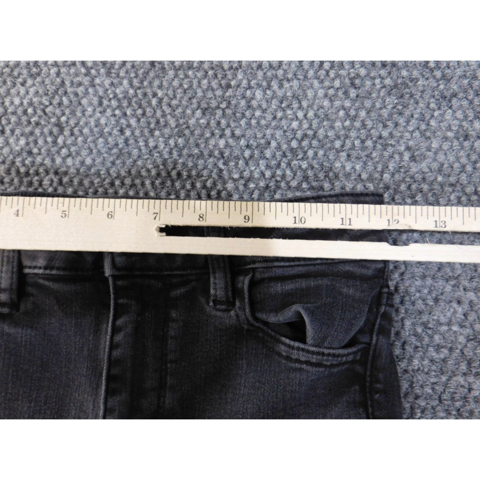 American Eagle Outfitters American Eagle Outfitters Jeans Womens Size 0 Black High Rise Jegging Denim Stretch Size 40" / US 18 - 4 Thumbnail