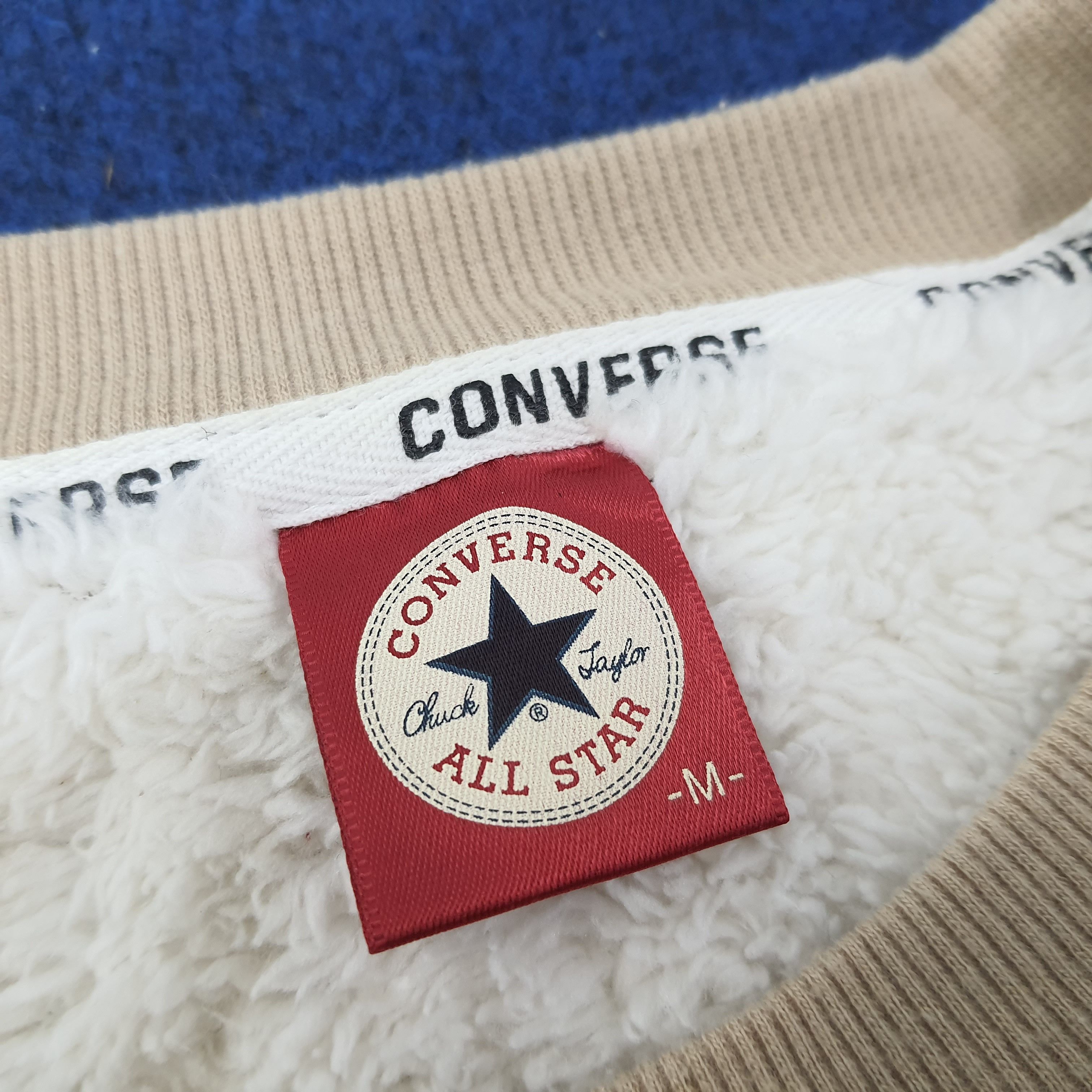 Converse Vintage Converse All Star Chuck Taylor Sweatshirt C245N22 Size US M / EU 48-50 / 2 - 6 Thumbnail