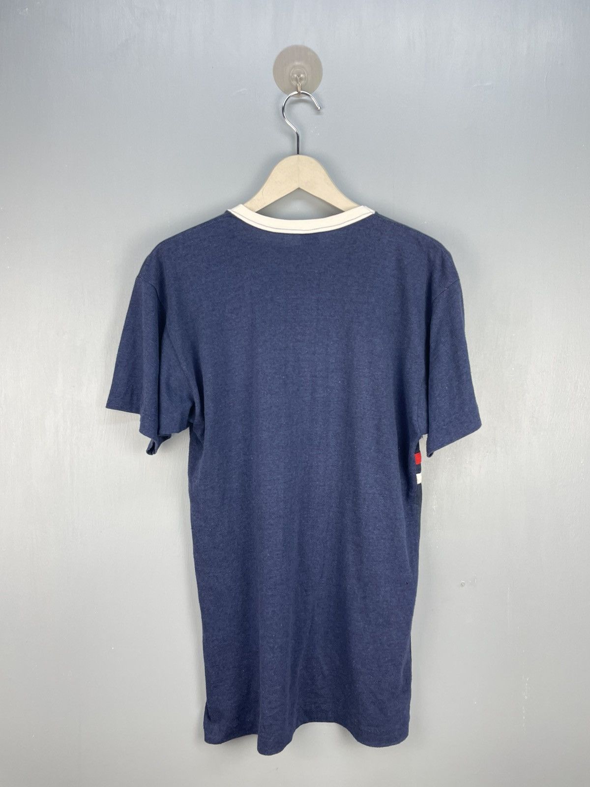Champion Vintage 70s UCSB champion blue bar t shirt Size US XL / EU 56 / 4 - 2 Thumbnail