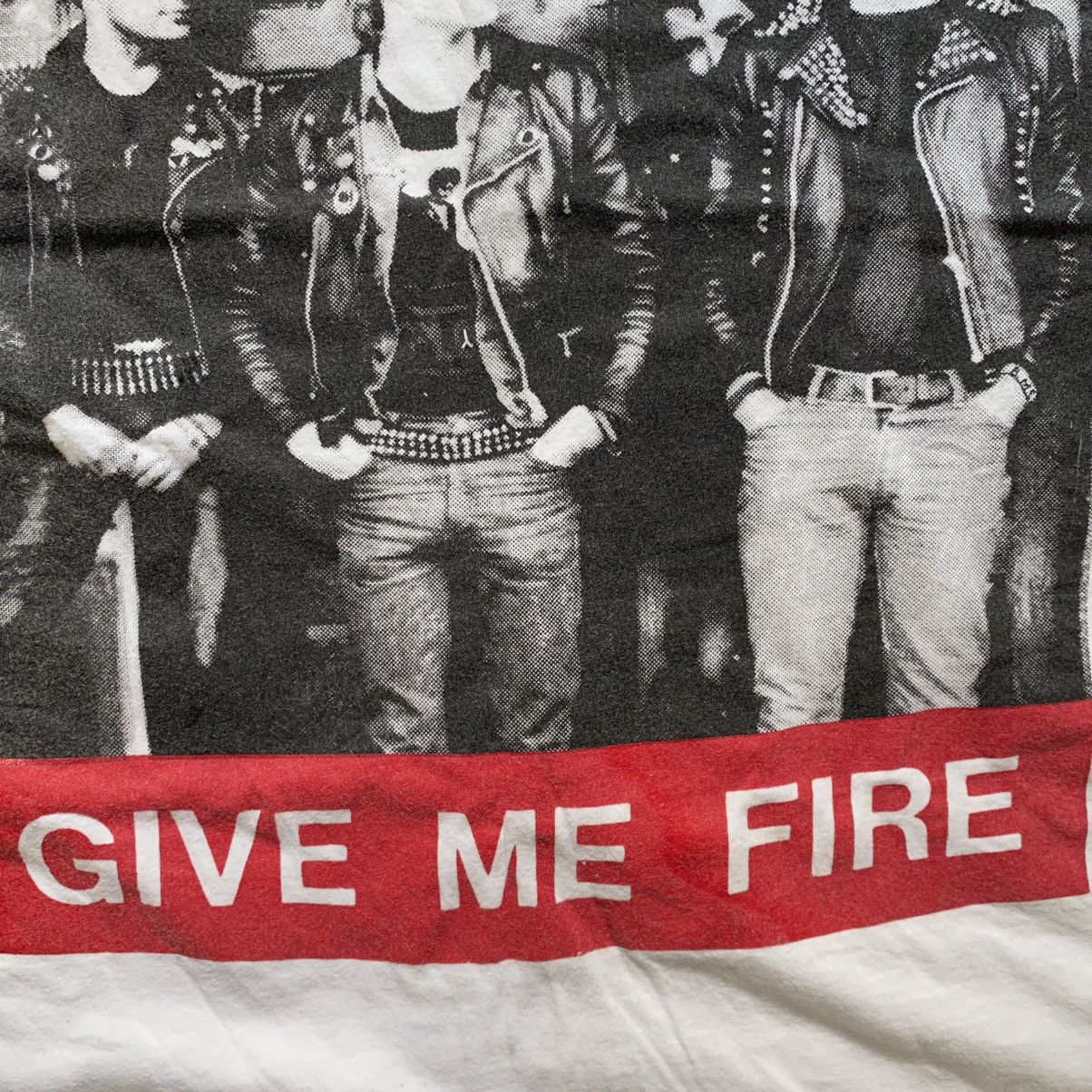 Band Tees × Vintage VINTAGE GBH GIVE ME FIRE OG RARE PUNK T SHIRT Size US S / EU 44-46 / 1 - 6 Thumbnail