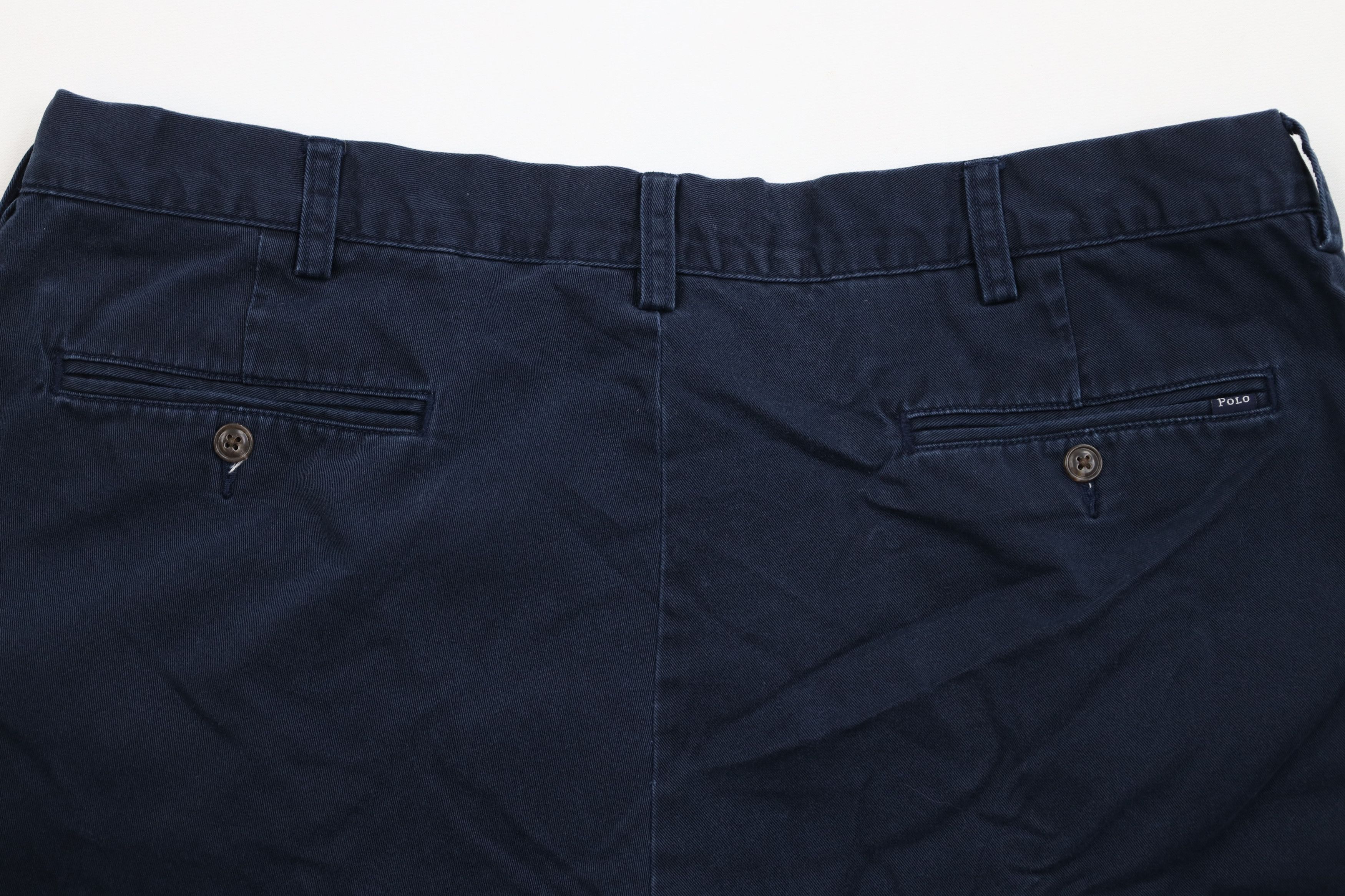 Ralph Lauren Vintage Ralph Lauren Pleated Golf Chino Shorts Blue Cotton Size US 38 / EU 54 - 11 Thumbnail