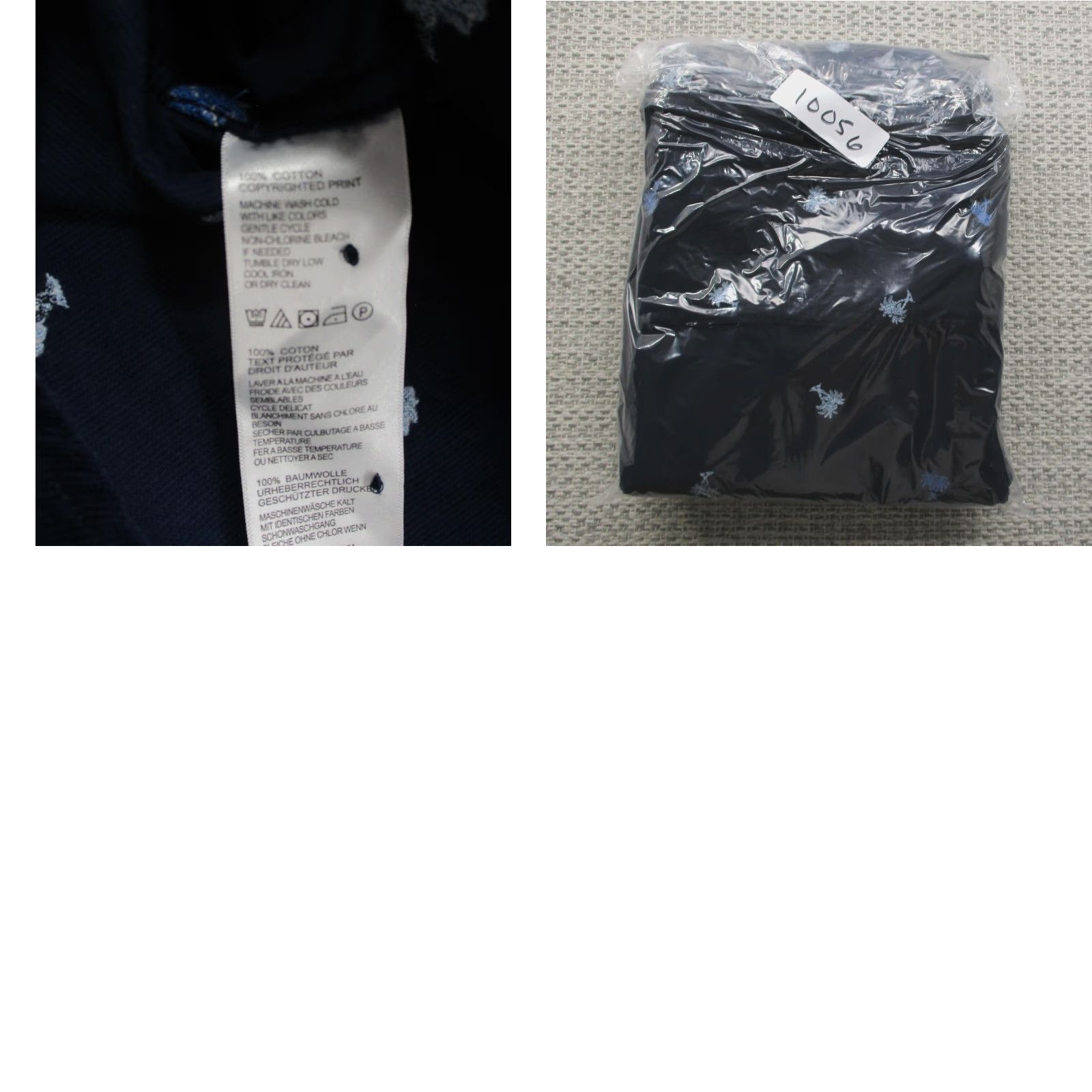 Tommy Bahama Tommy Bahama Corduroy Shirt Mens Large Navy Blue Palm Tree Embroidered Casual Size US L / EU 52-54 / 3 - 10 Thumbnail