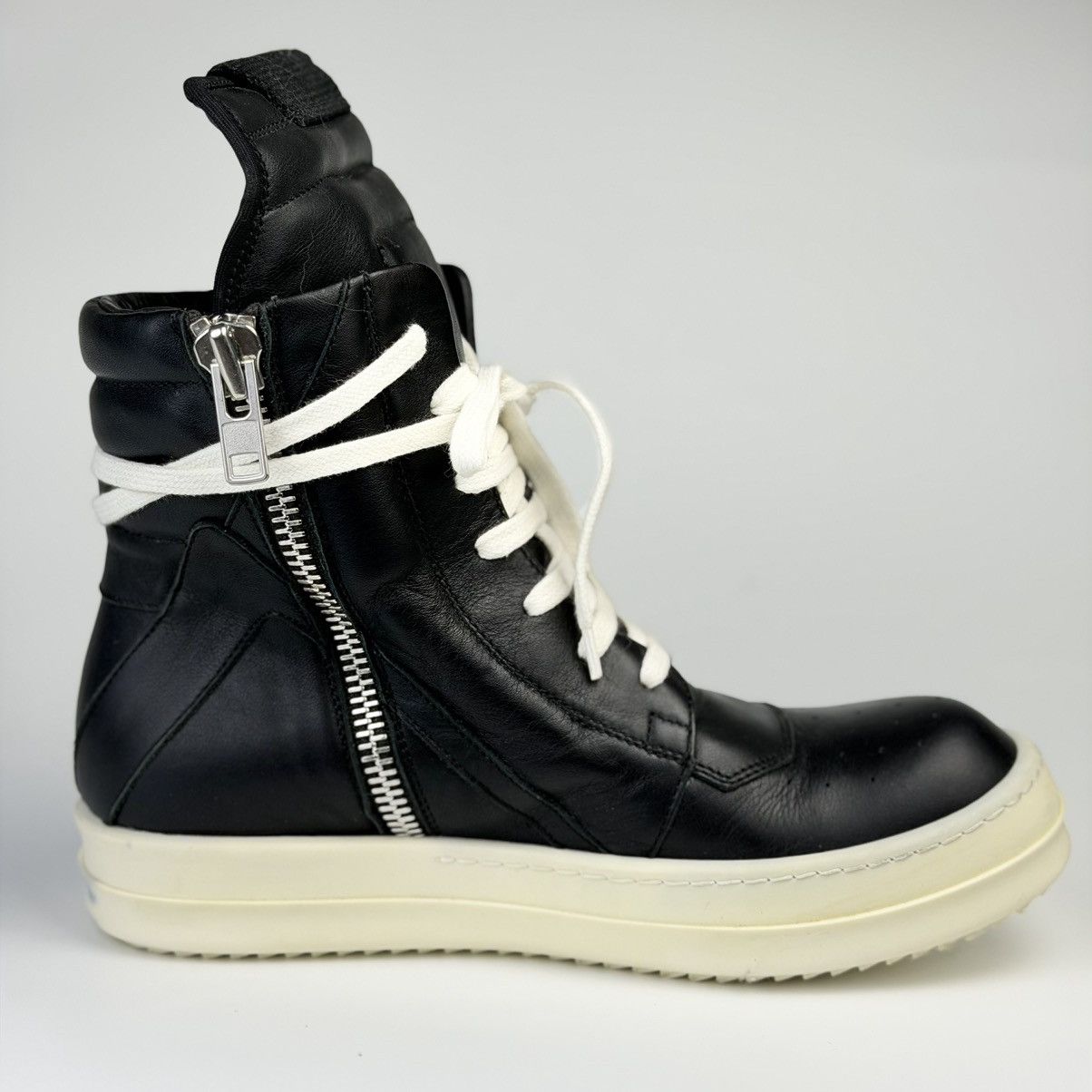 Rick Owens Rick Owens Geobasket Black Size US 6 / IT 36 - 4 Thumbnail
