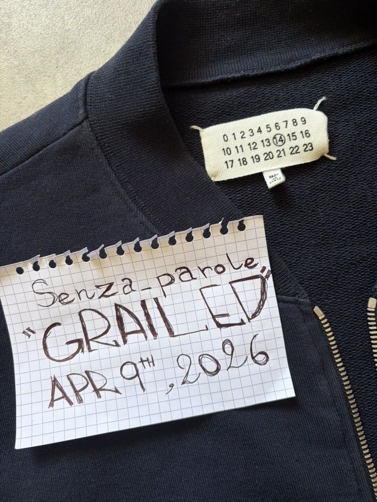 Maison Margiela Maison Margiela Leather Elbow Patch Sweater in Black Size US M / EU 48-50 / 2 - 3 Thumbnail