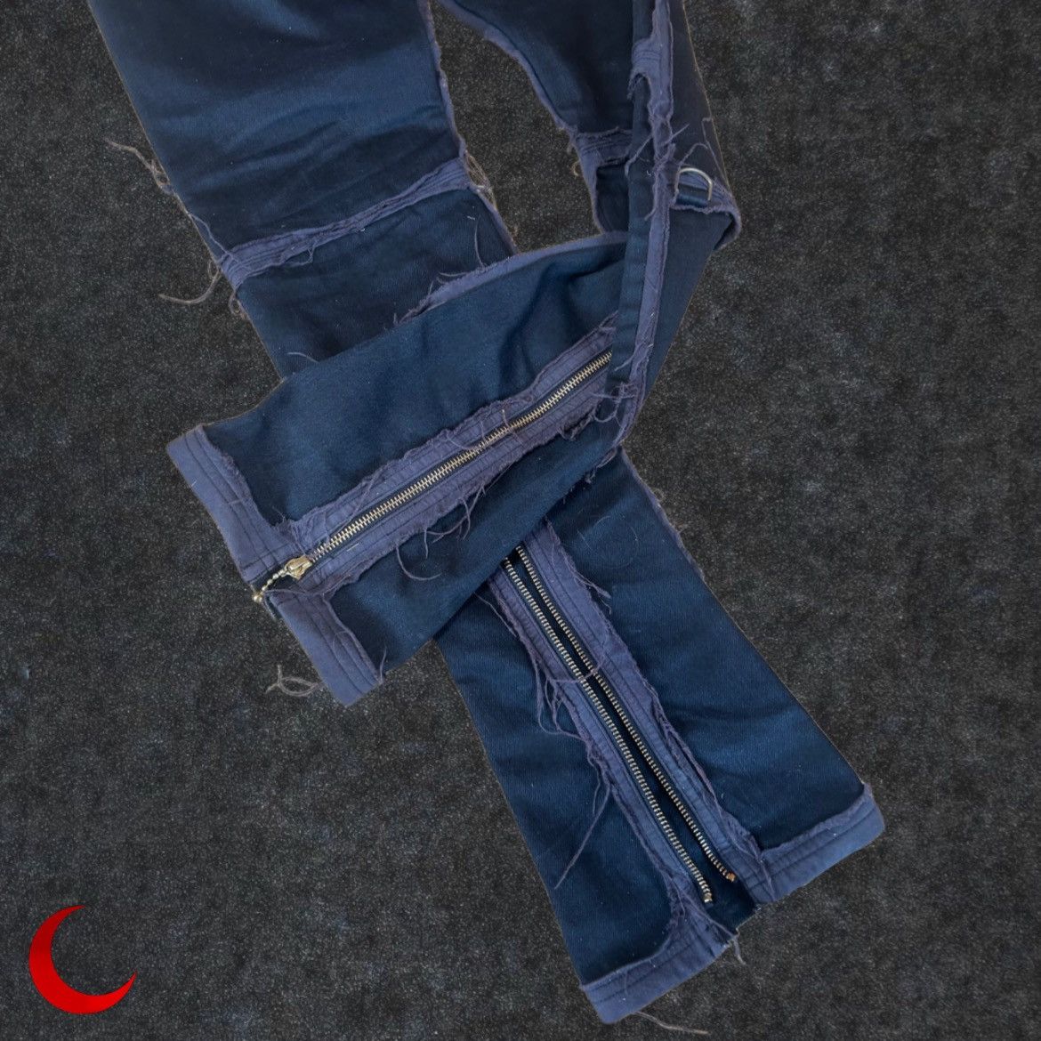 Blackmeans Blackmeans Reconstructed Panel Jeans Size US 30 / EU 46 - 4 Thumbnail